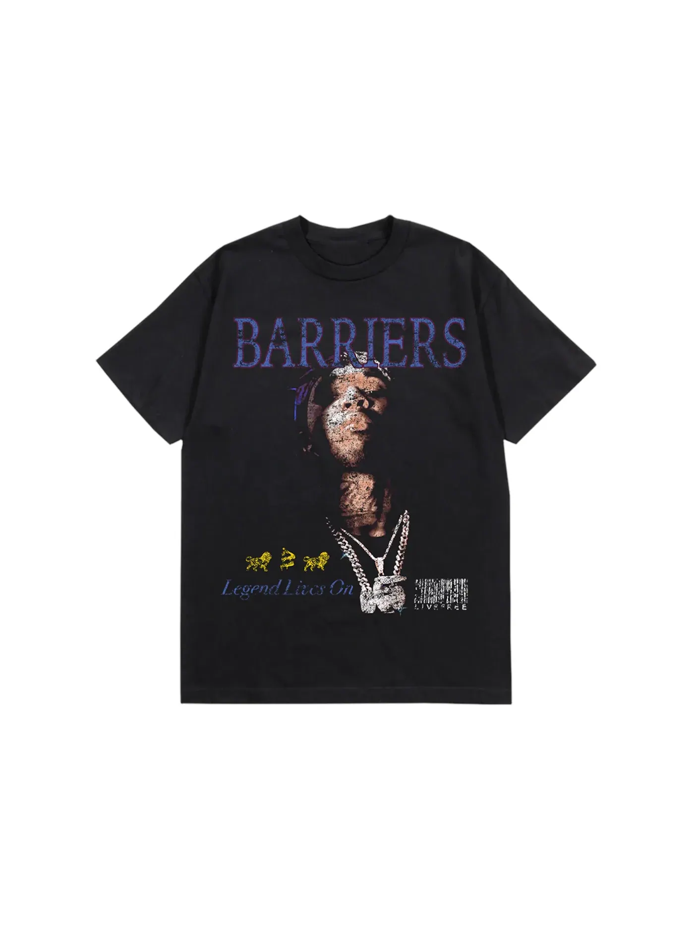Мужская футболка с принтом Pop Smoke T-shirt Pop Smoke