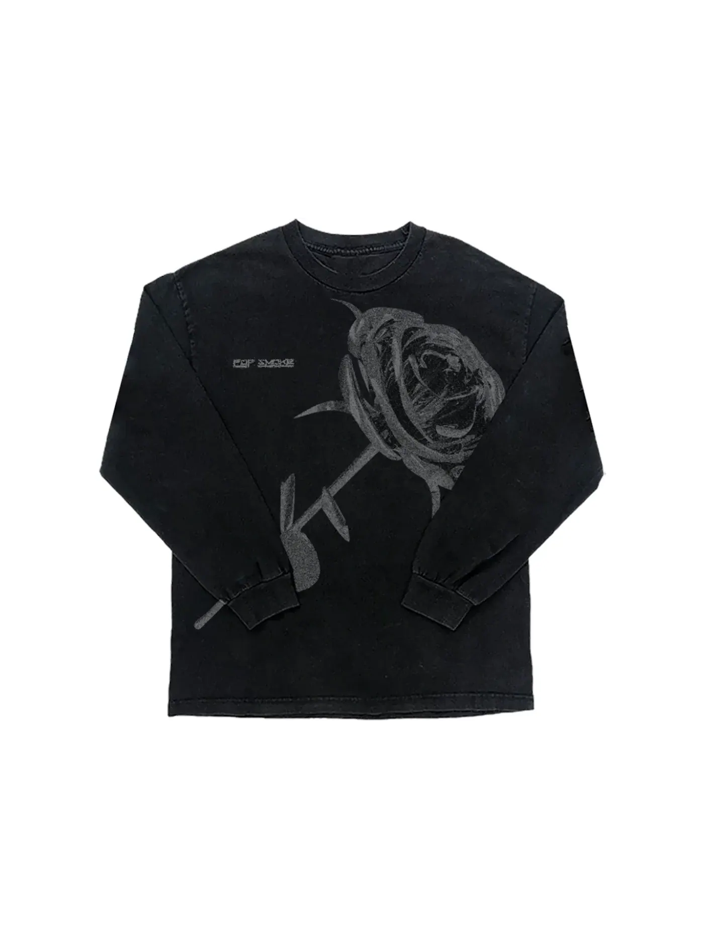 Мужская футболка с длинным рукавом Pop Smoke Longsleeve