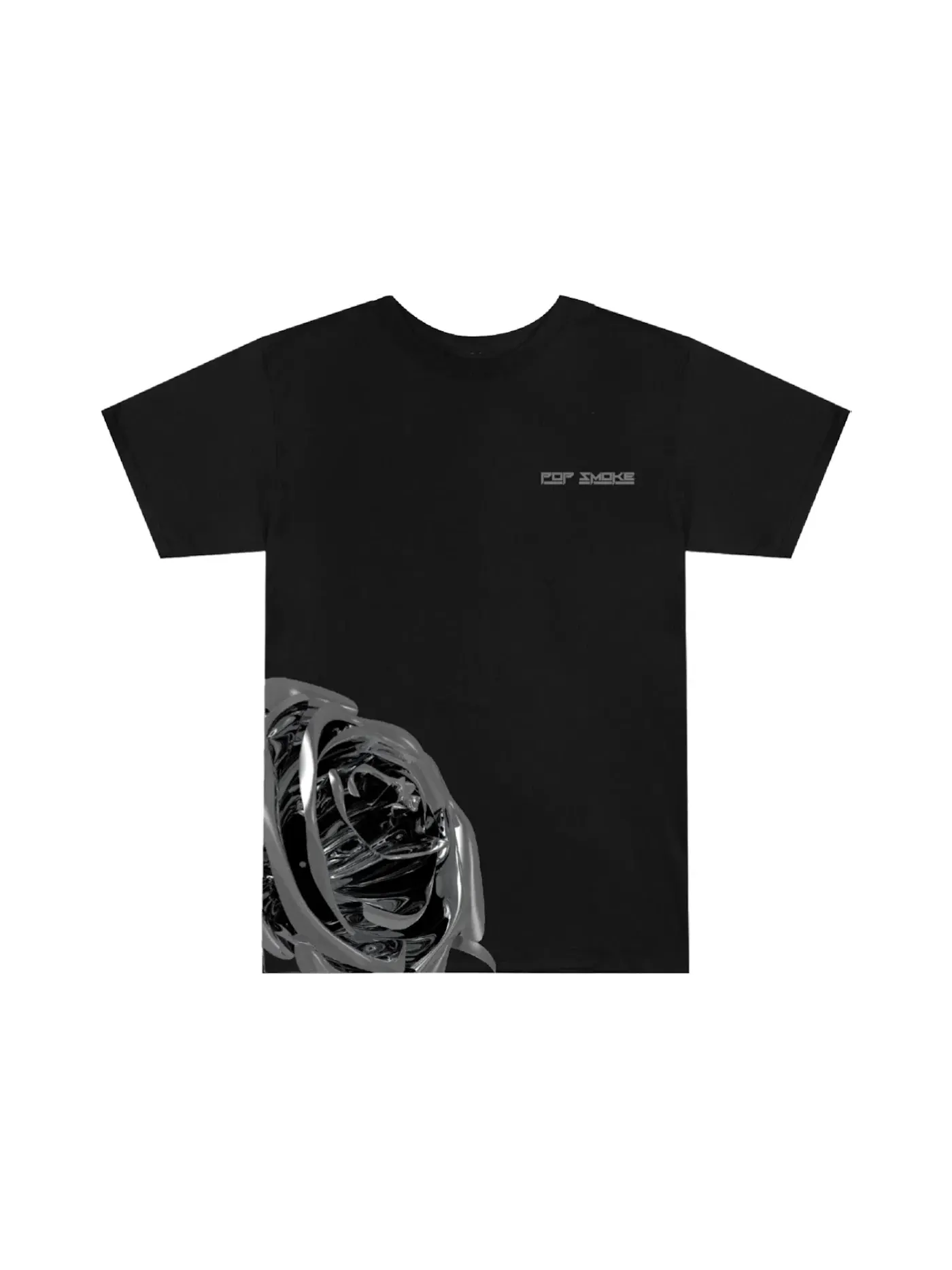 Мужская футболка с принтом Pop Smoke T-Shirt Pop Smoke
