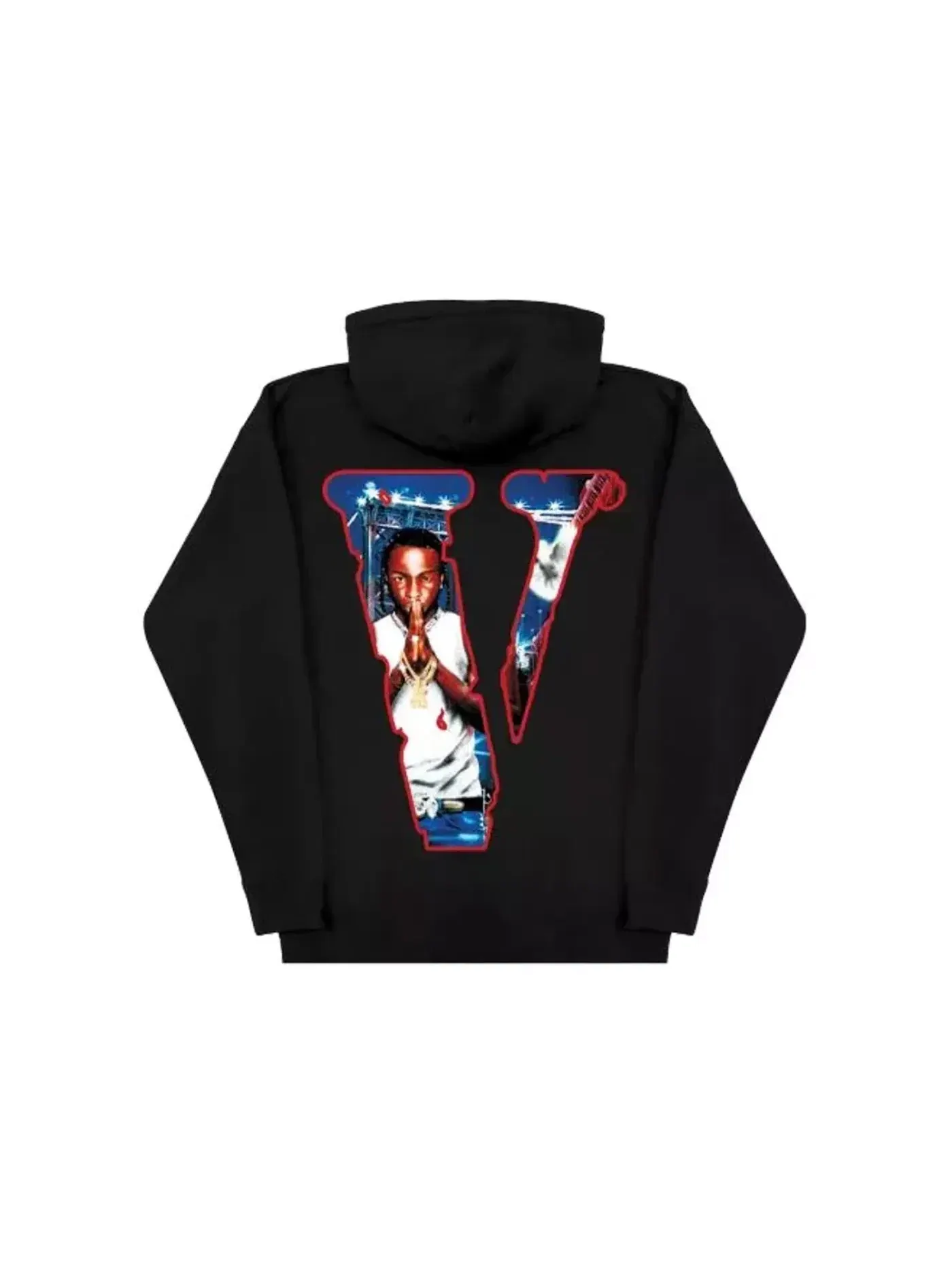 Мужская худи Pop Smoke x Vlone City Hoodie Pop Smoke