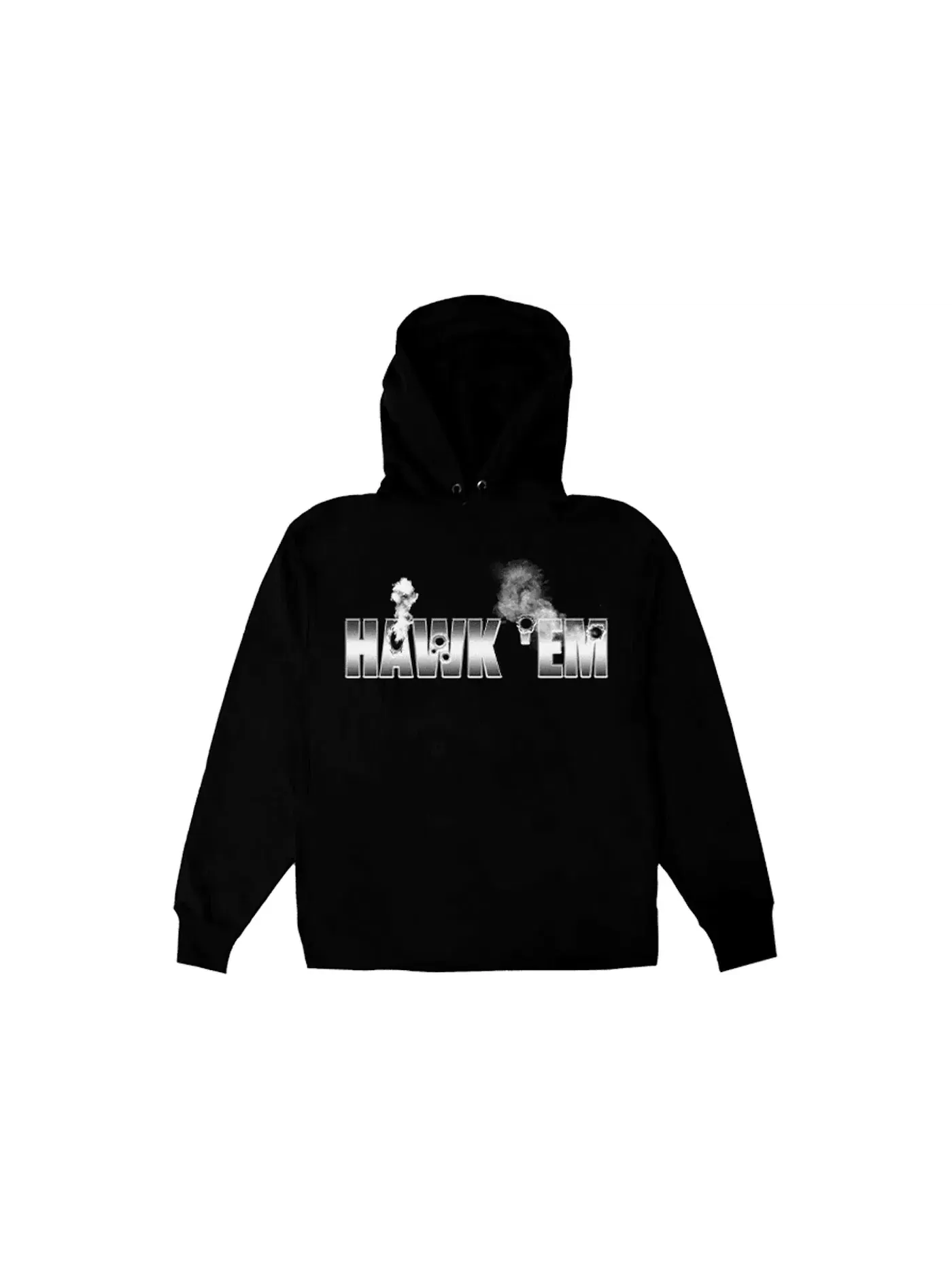 Мужской худи с принтом Pop Smoke x Vlone Hawk Em' Pop Smoke