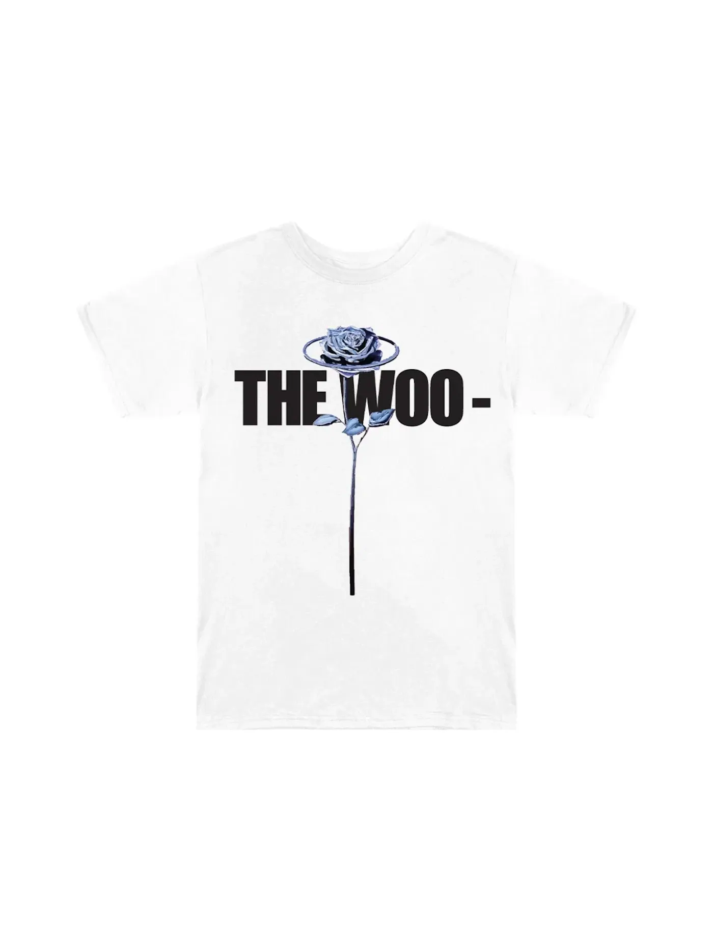 Мужская футболка с принтом The Woo Pop Smoke x Vlone