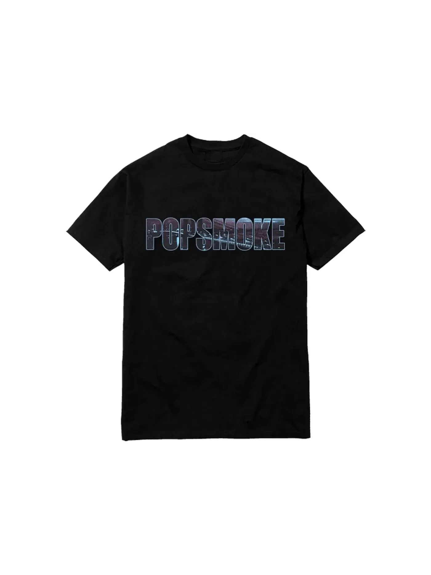 Мужская футболка с принтом Pop Smoke x Vlone Wraith Tee Pop Smoke