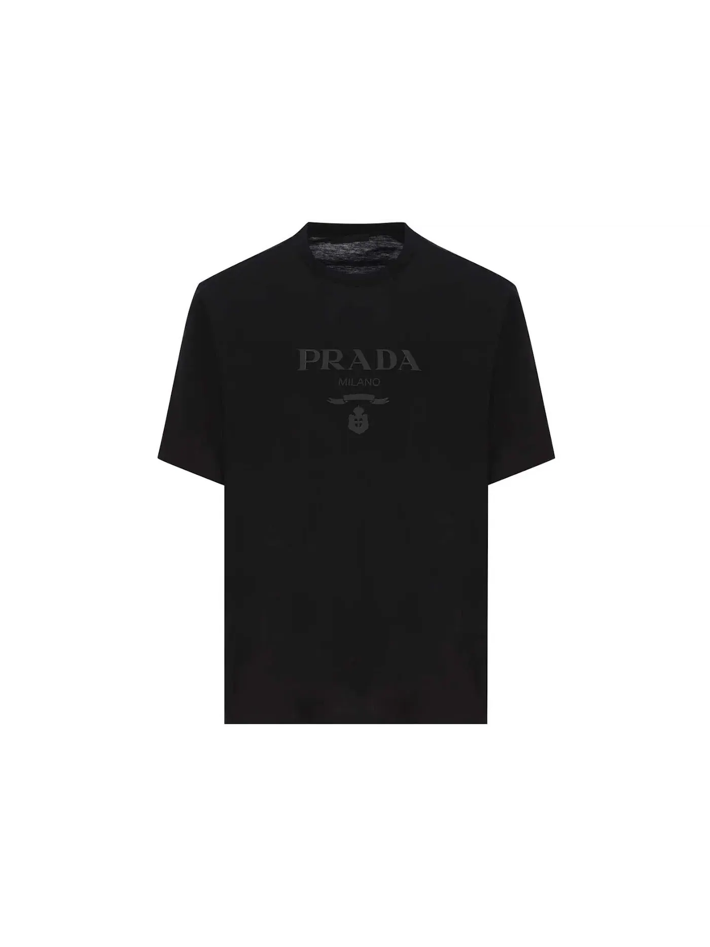 Мужская футболка с принтом Prada T-Shirt — изображение 1 из 1, черный