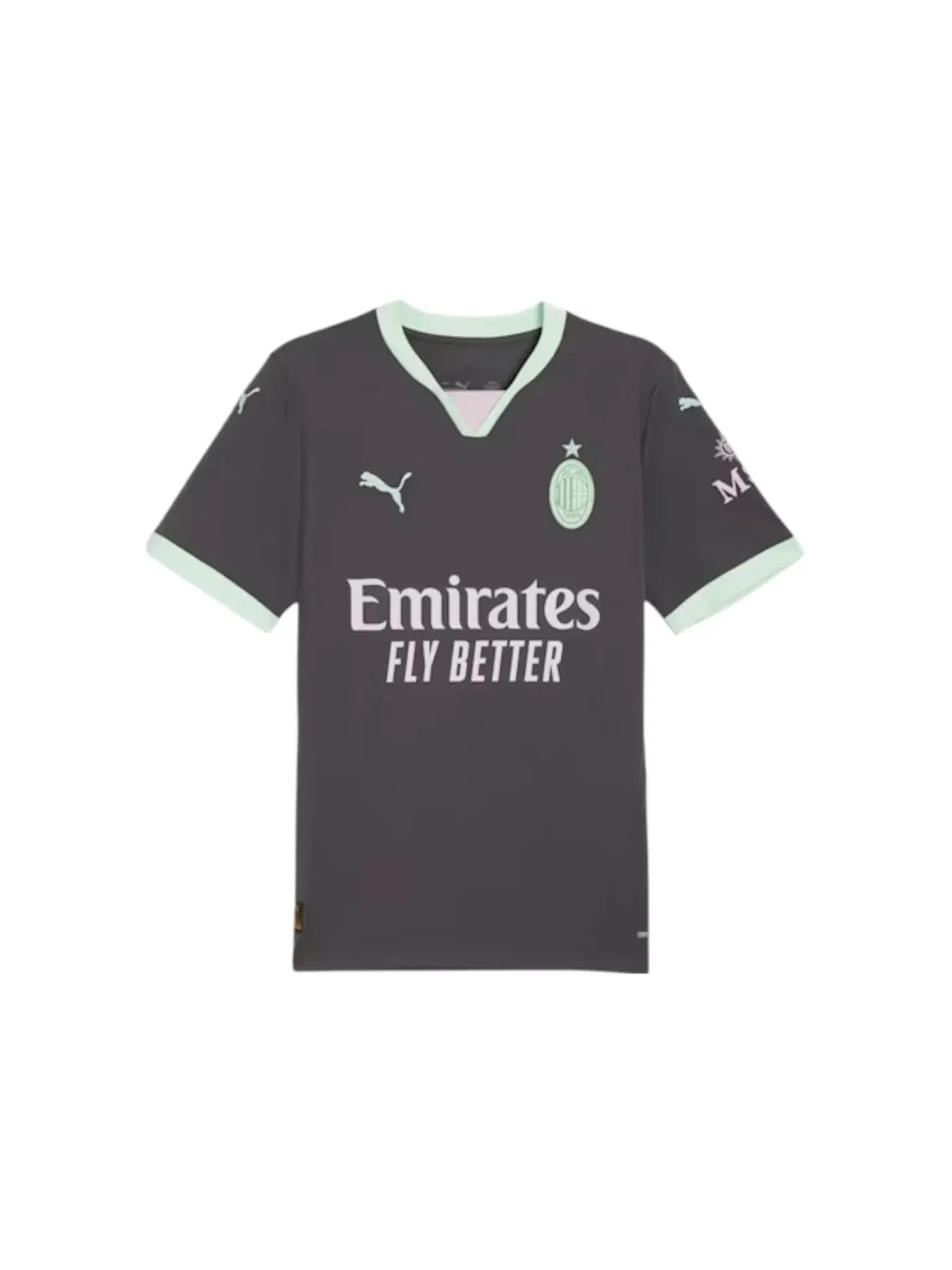 Мужская футболка с длинным рукавом Puma AC Milan 24/25 Replica Third Jersey — изображение 1 из 2, серый