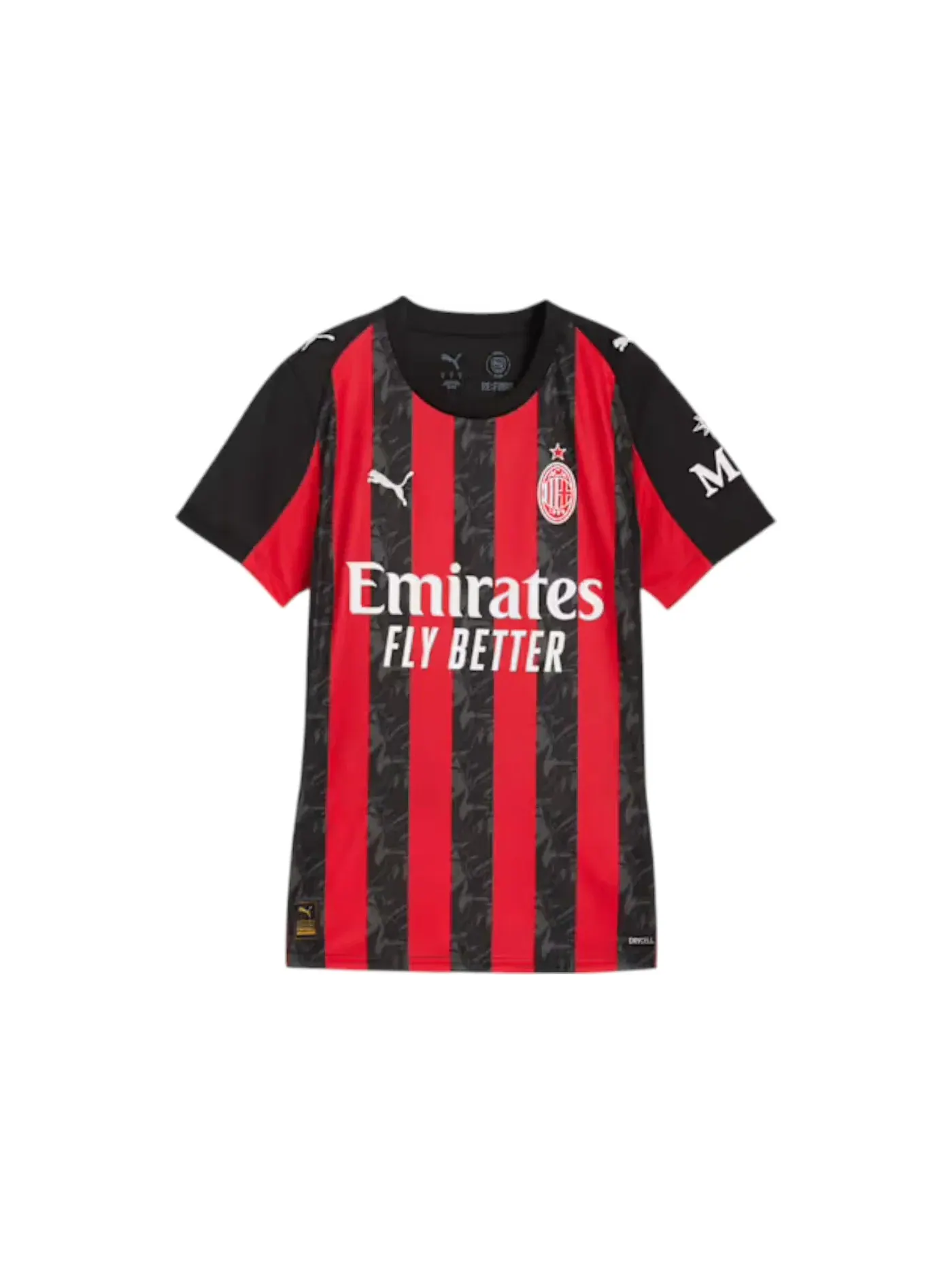 Женская футбольная футболка Puma Jersey — изображение 1 из 2, красный/черный
