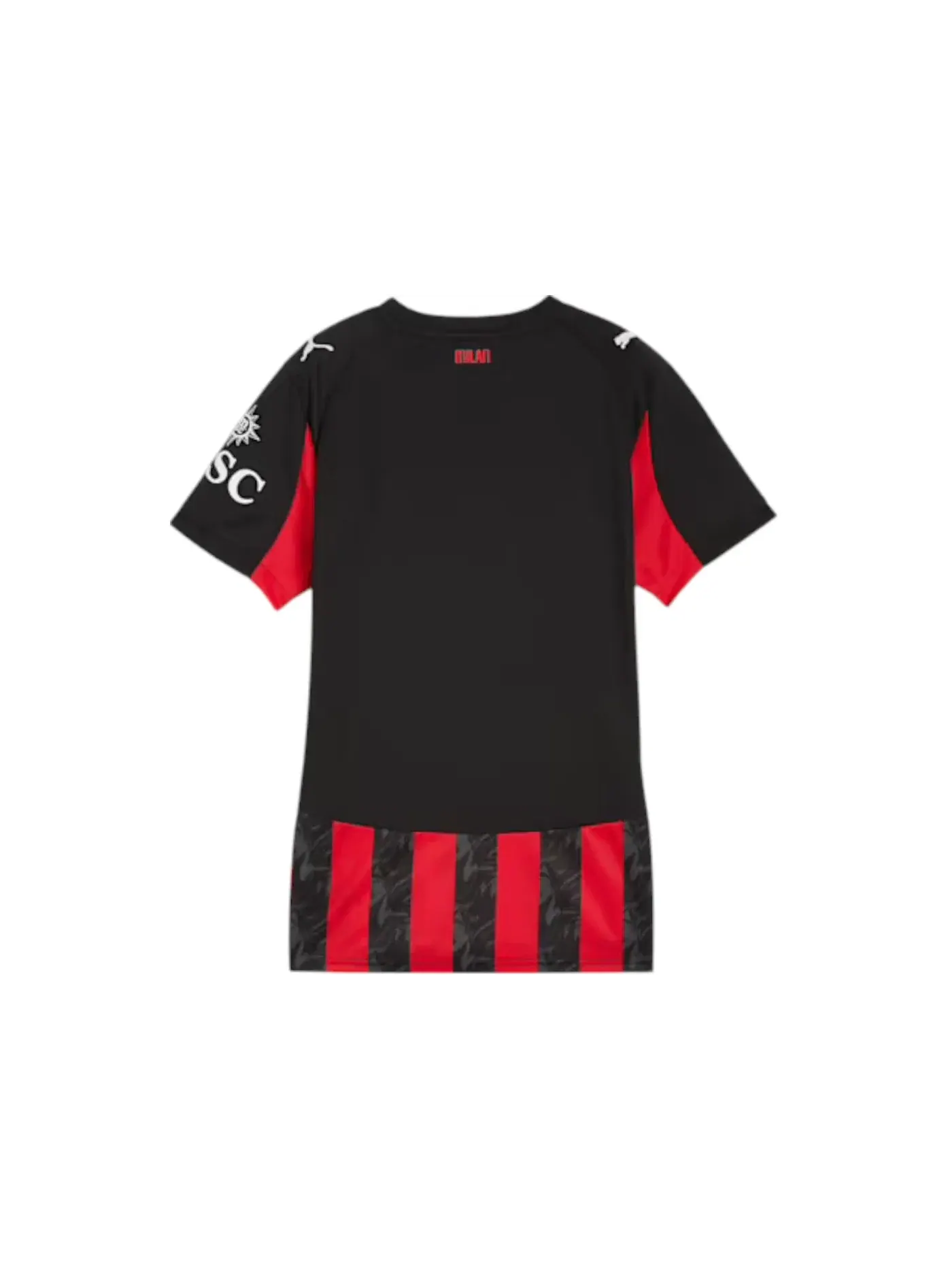 Женская футбольная футболка Puma Jersey — изображение 2 из 2, красный/черный