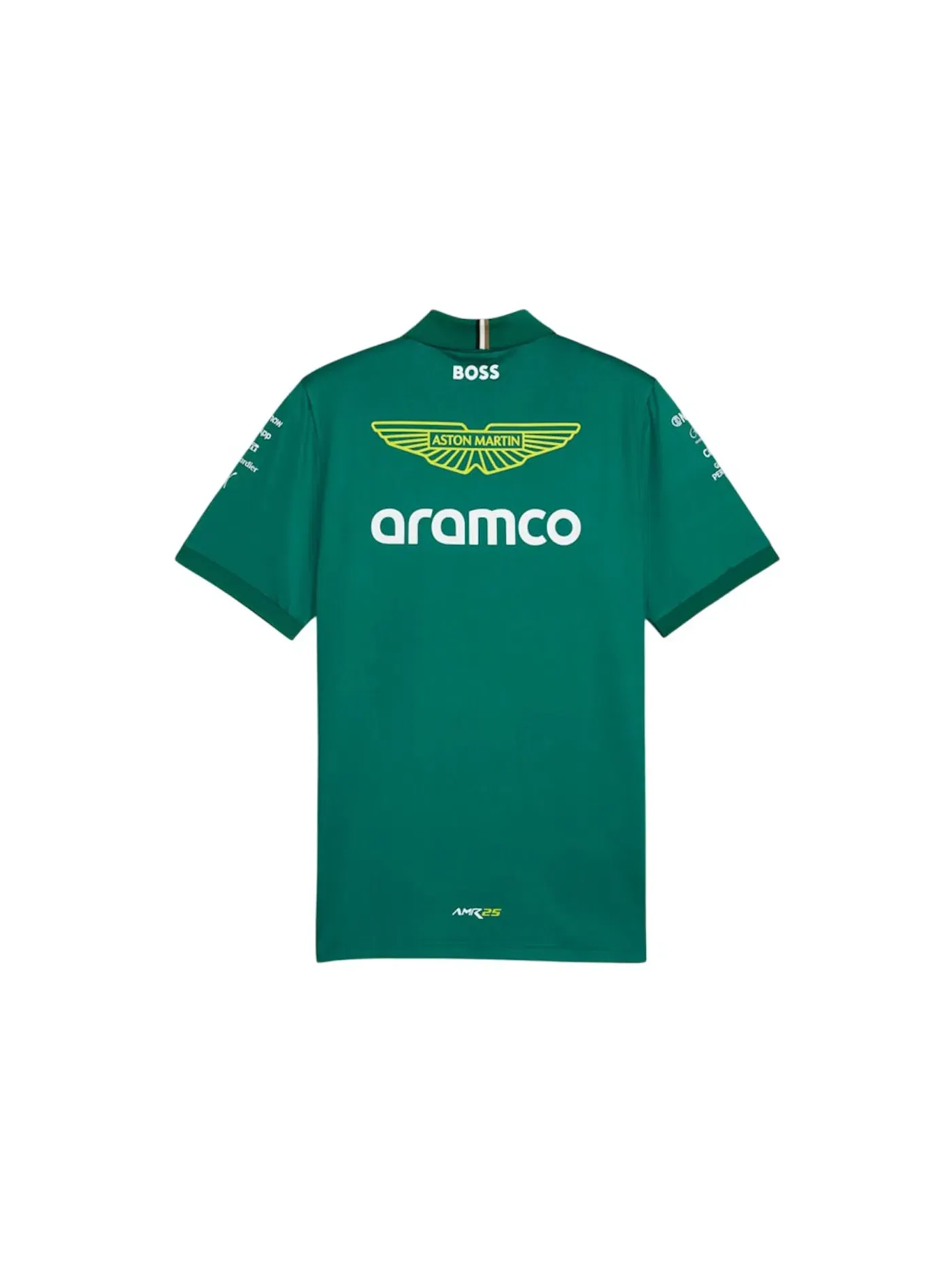Мужское поло Puma Aston Martin Aramco Formula 1 Team Classic Polo — изображение 2 из 2, зеленый