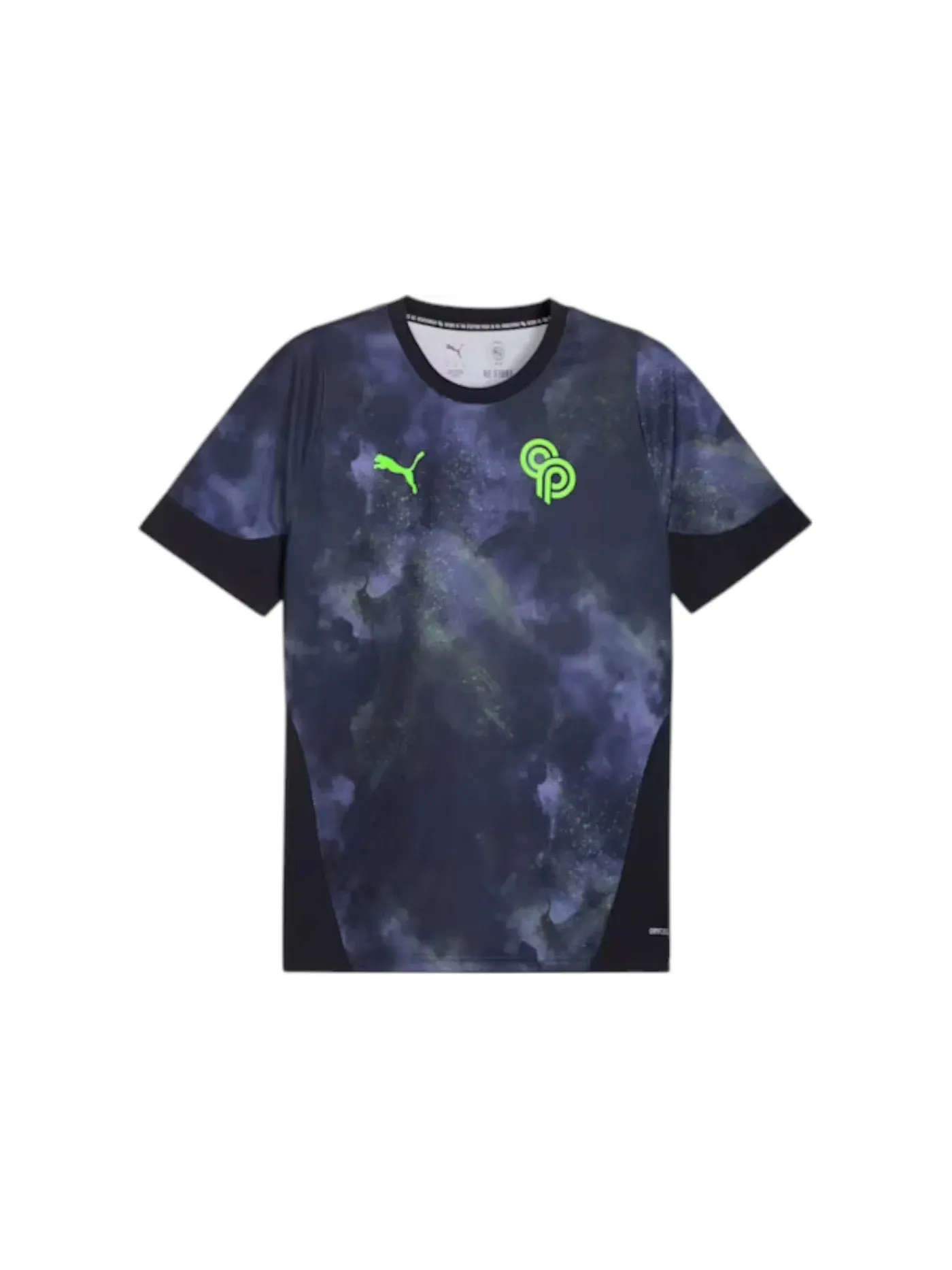 Мужская футболка с принтом Puma Jersey Puma — изображение 1 из 2, темно-синий