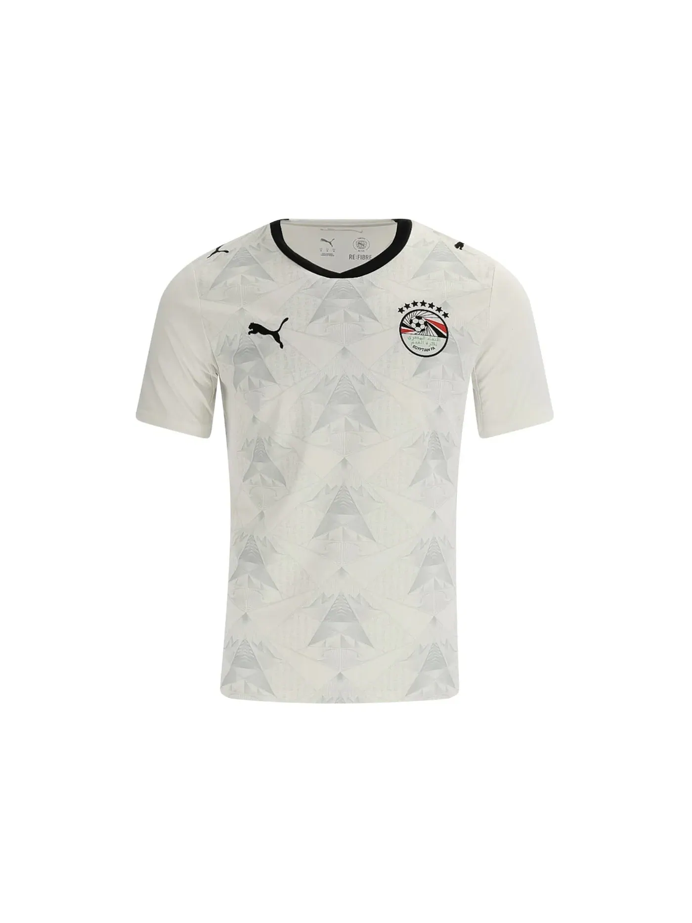 Мужская футбольная джерси с длинным рукавом Jersey Puma Puma White-Feather Gray — изображение 1 из 1
