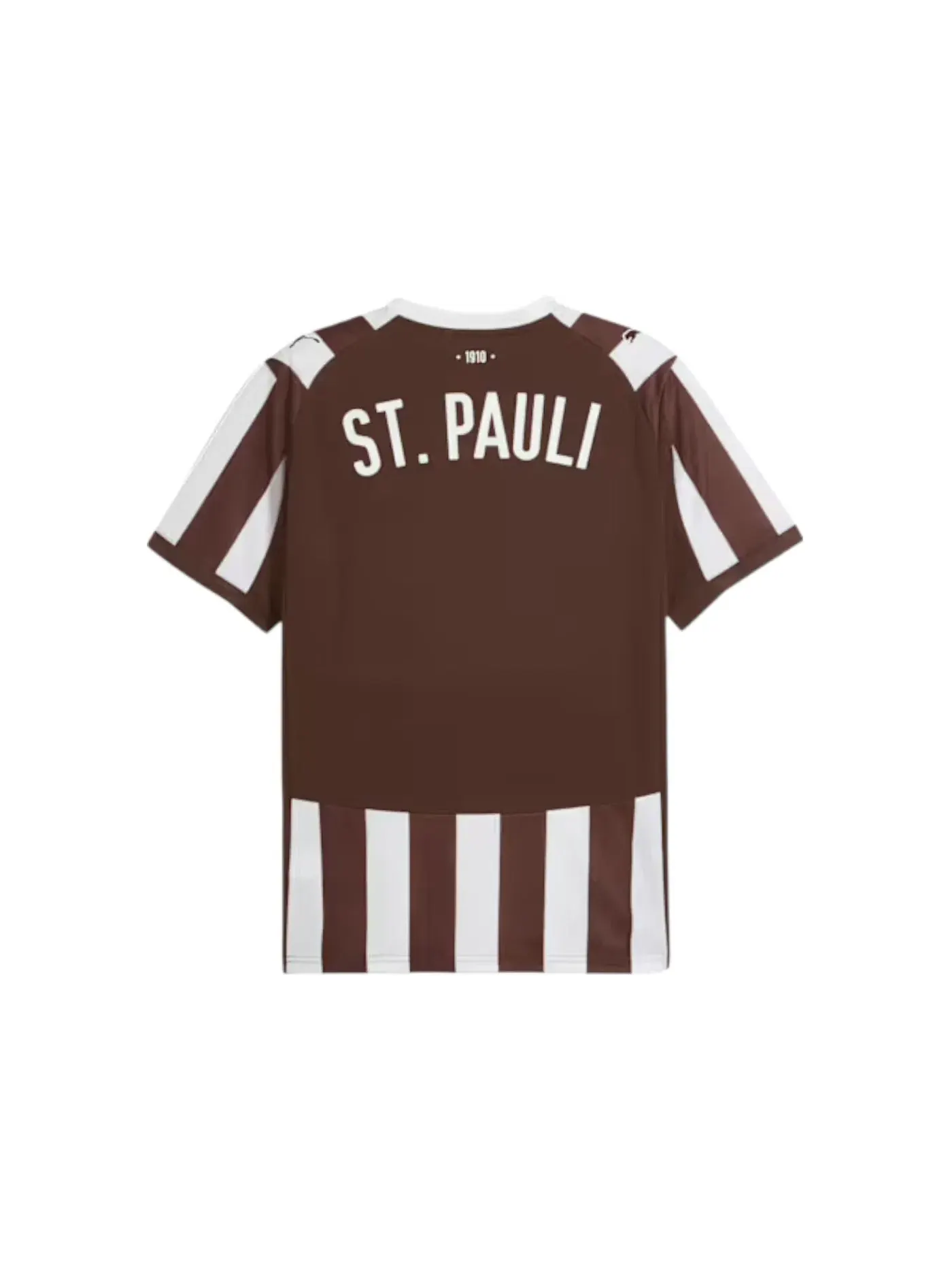 Мужская футбольная джерси Puma FC St. Pauli '25/'26 Home — изображение 2 из 2, коричневый/белый