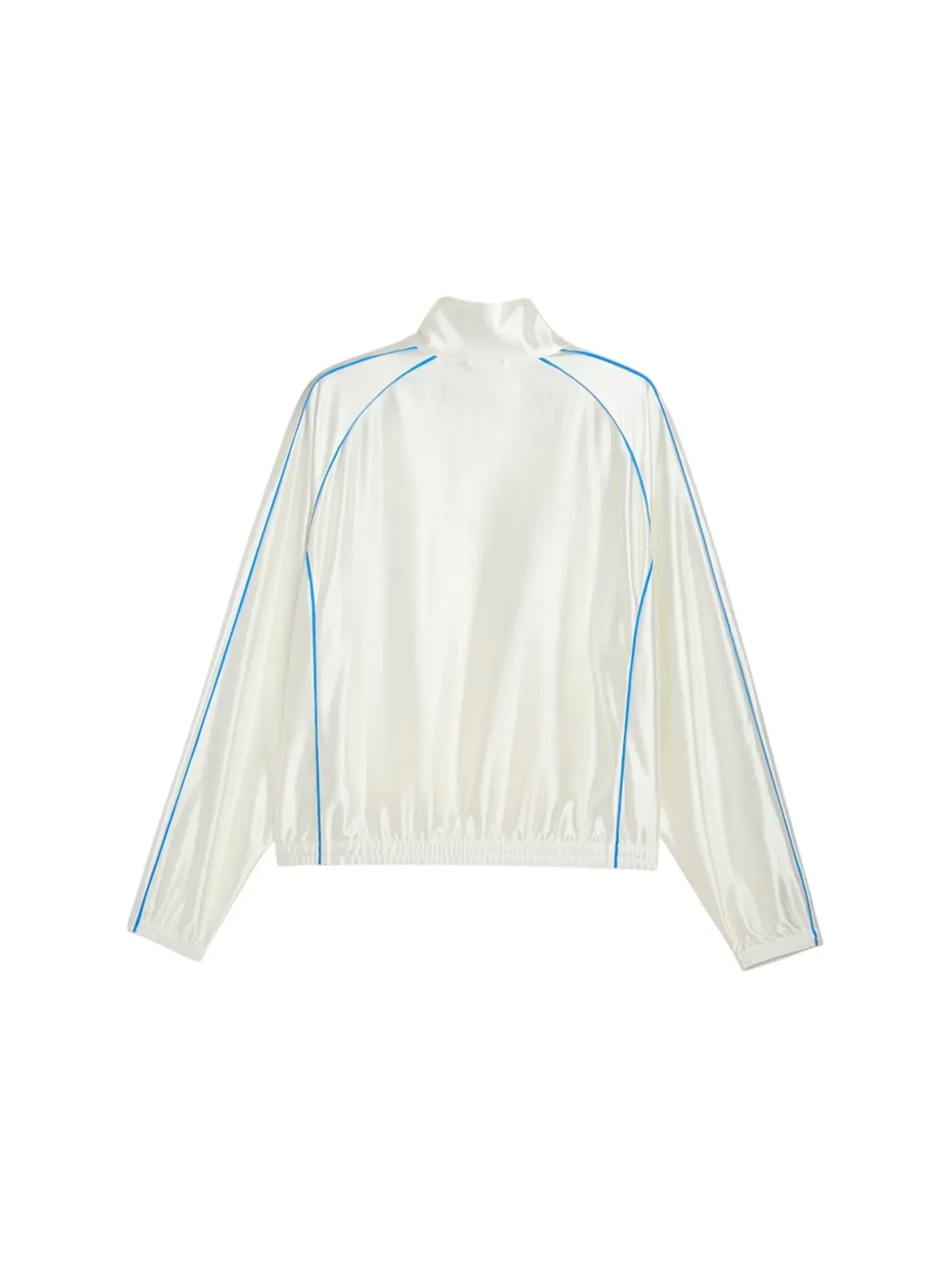 Мужская куртка-бомбер с принтом Puma Fenty x T7 Piping Full Zip Track Jacket — изображение 2 из 2, белый