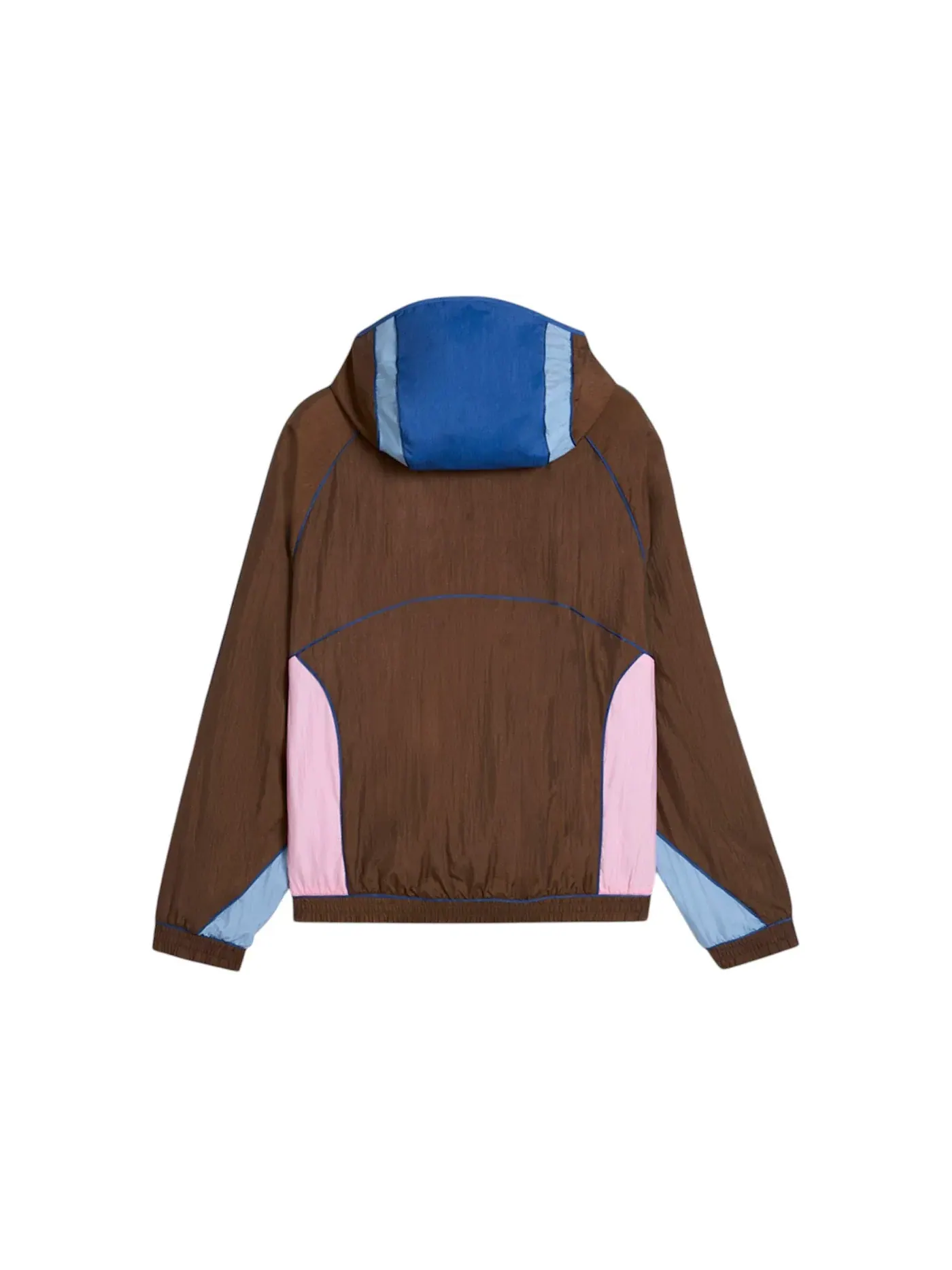 Мужская куртка-бомбер с полузастежкой-молнией Puma Hoops X Kidsuper — изображение 1 из 1, коричневый