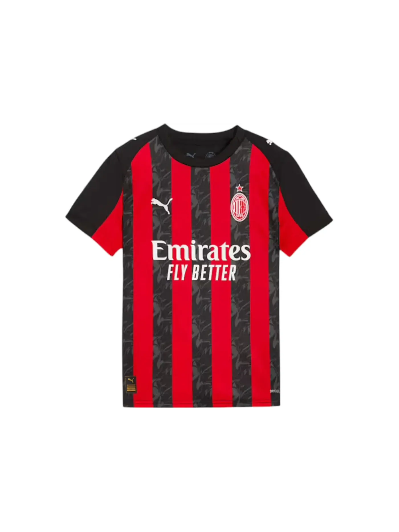 Детская футболка с длинным рукавом Jersey Puma — изображение 1 из 2, красный/черный