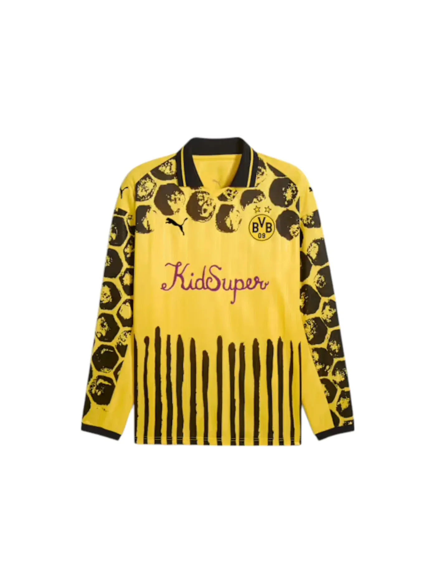 Мужская футбольная джерси Puma KidSuper Borussia Dortmund Jersey — изображение 1 из 2, желтый/черный
