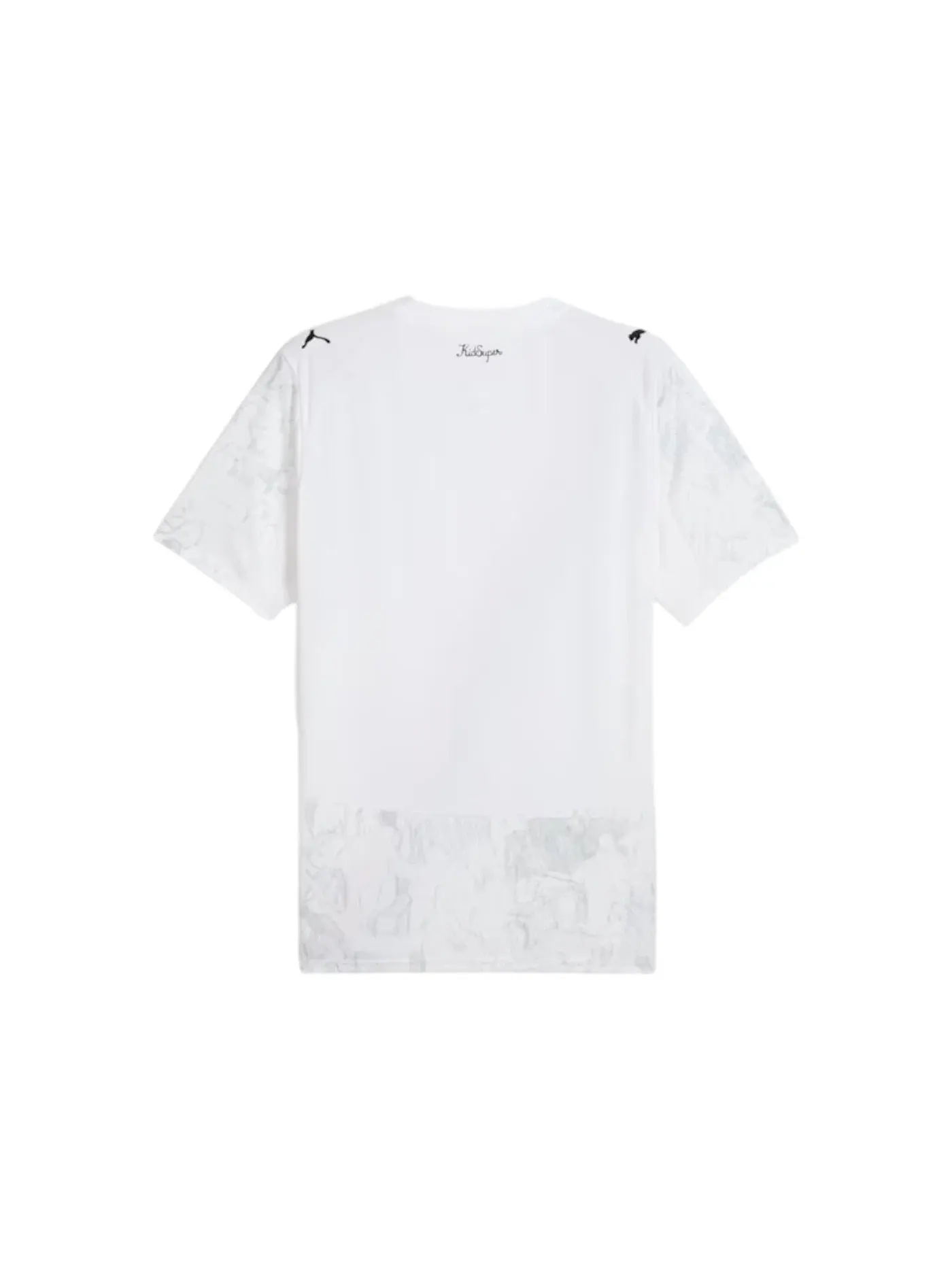 Мужская футболка с длинным рукавом Jersey Puma — изображение 2 из 2, белый/черный