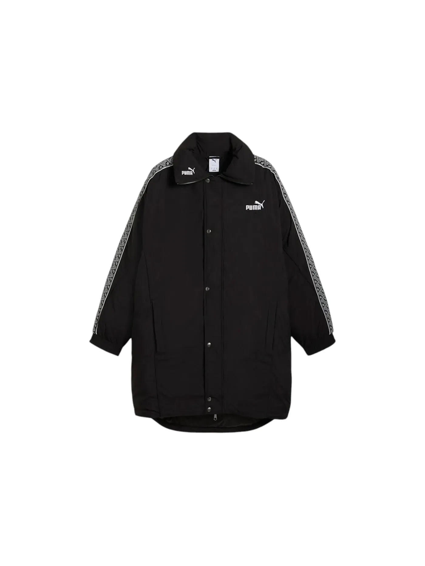 Мужская куртка-пуховик оверсайз с принтом King Oversized Puma Puma Black