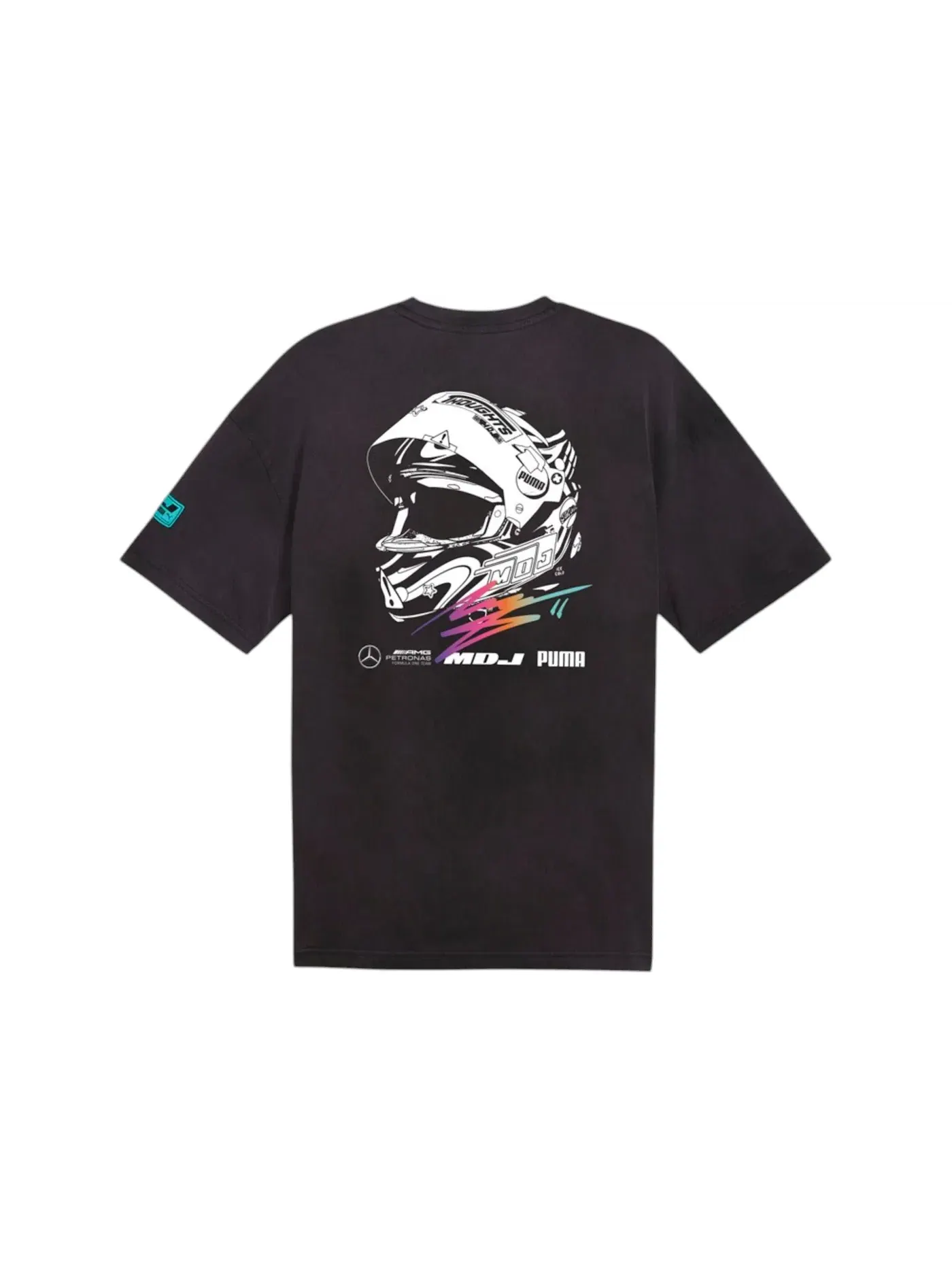 Мужская футболка с принтом Puma MAPF1 Team Mad Dog Jones Graphic Puma — изображение 1 из 1, черный