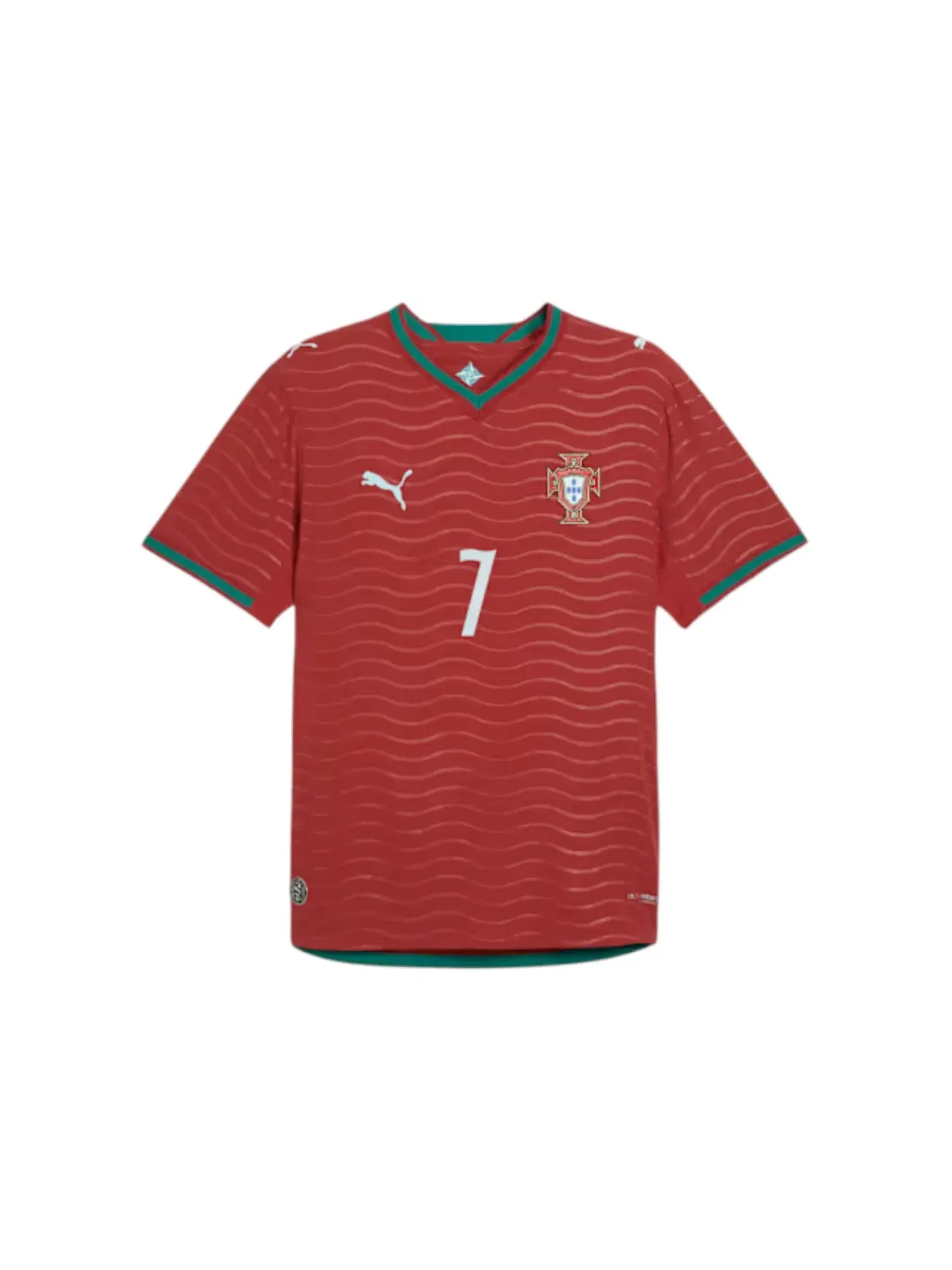 Мужская футболка с принтом Puma Portugal 2026 Home Player Authentic Jersey Puma — изображение 1 из 1, красный зеленый