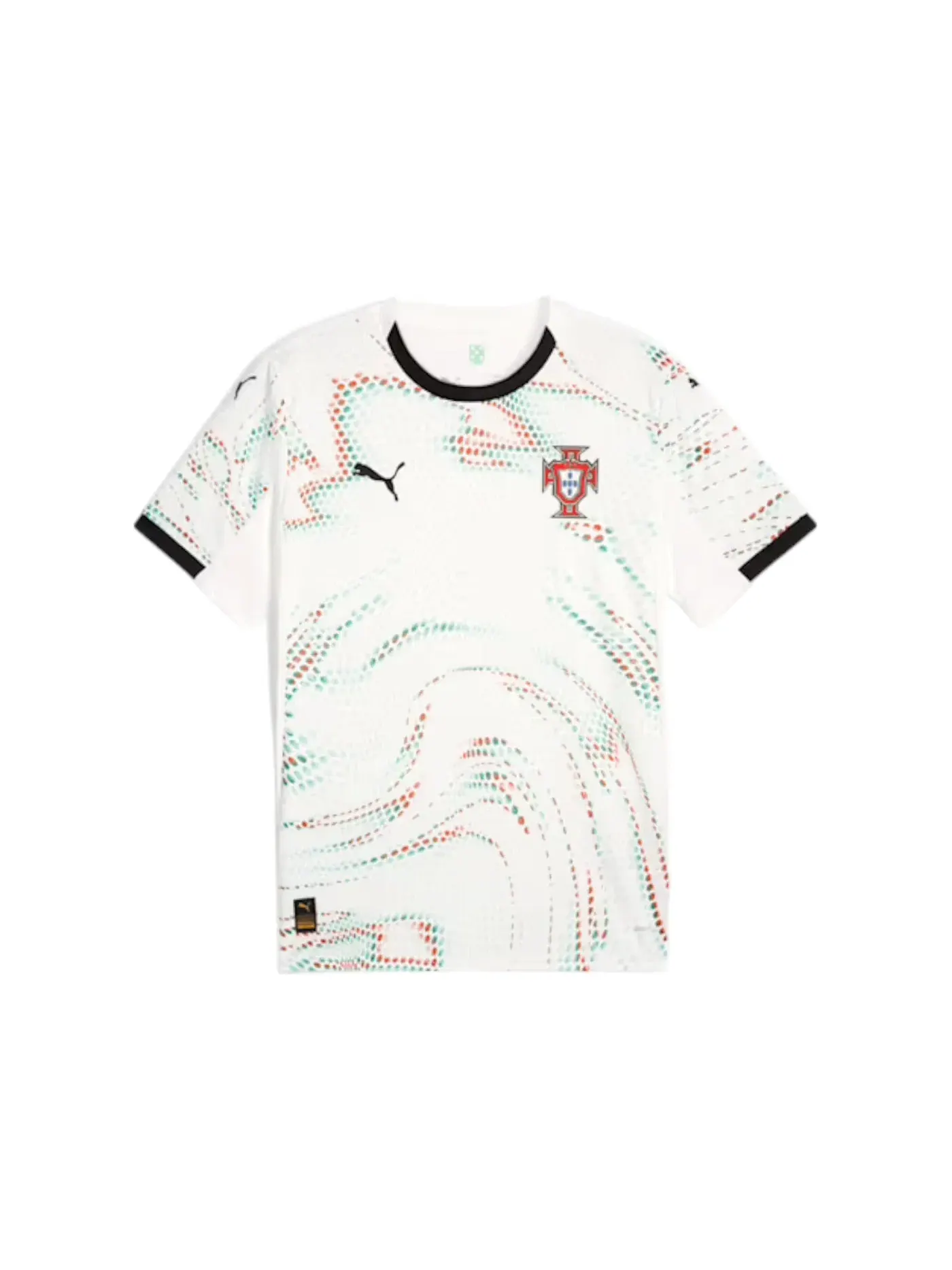 Мужская футбольная джерси Portugal '25 Away Replica Jersey Puma — изображение 1 из 1, белый/черный