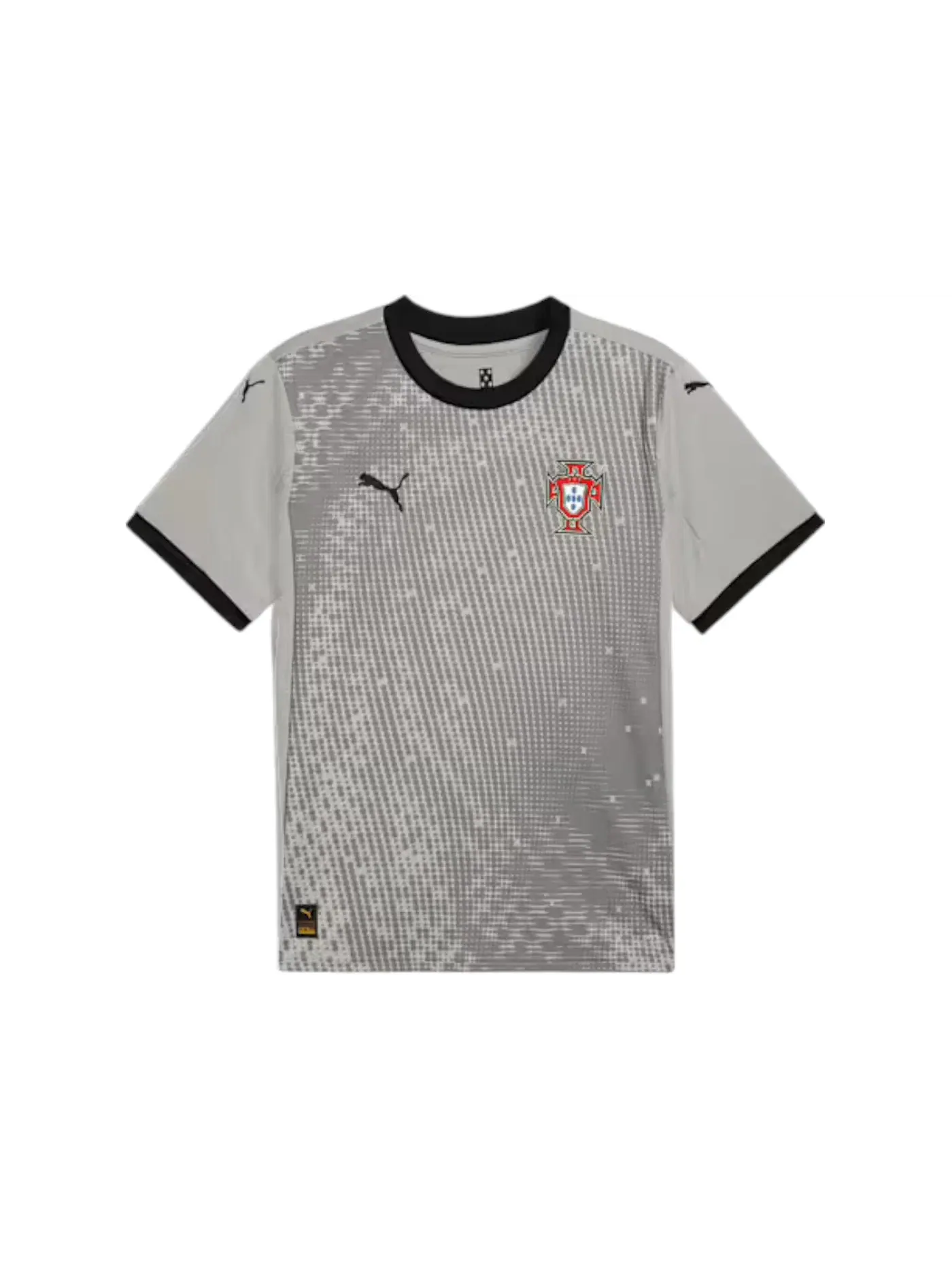 Мужская футбольная вратарская джерси Puma Portugal '25 — изображение 1 из 2, серый/черный