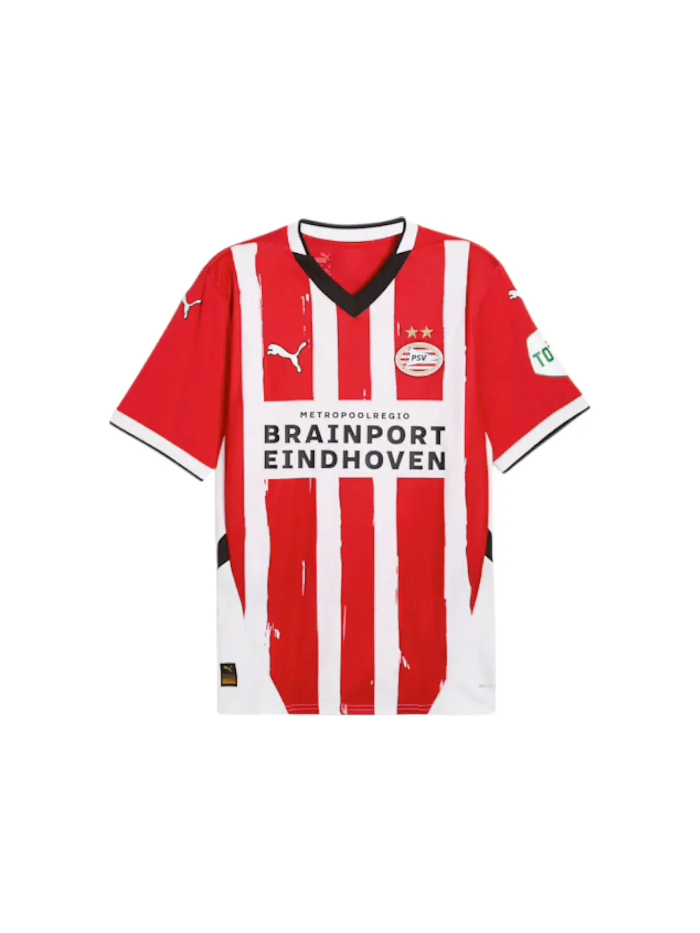 Мужская футбольная реплика-джерси Puma PSV Eindhoven 24/25 Home Replica Jersey — изображение 1 из 2, красный/белый