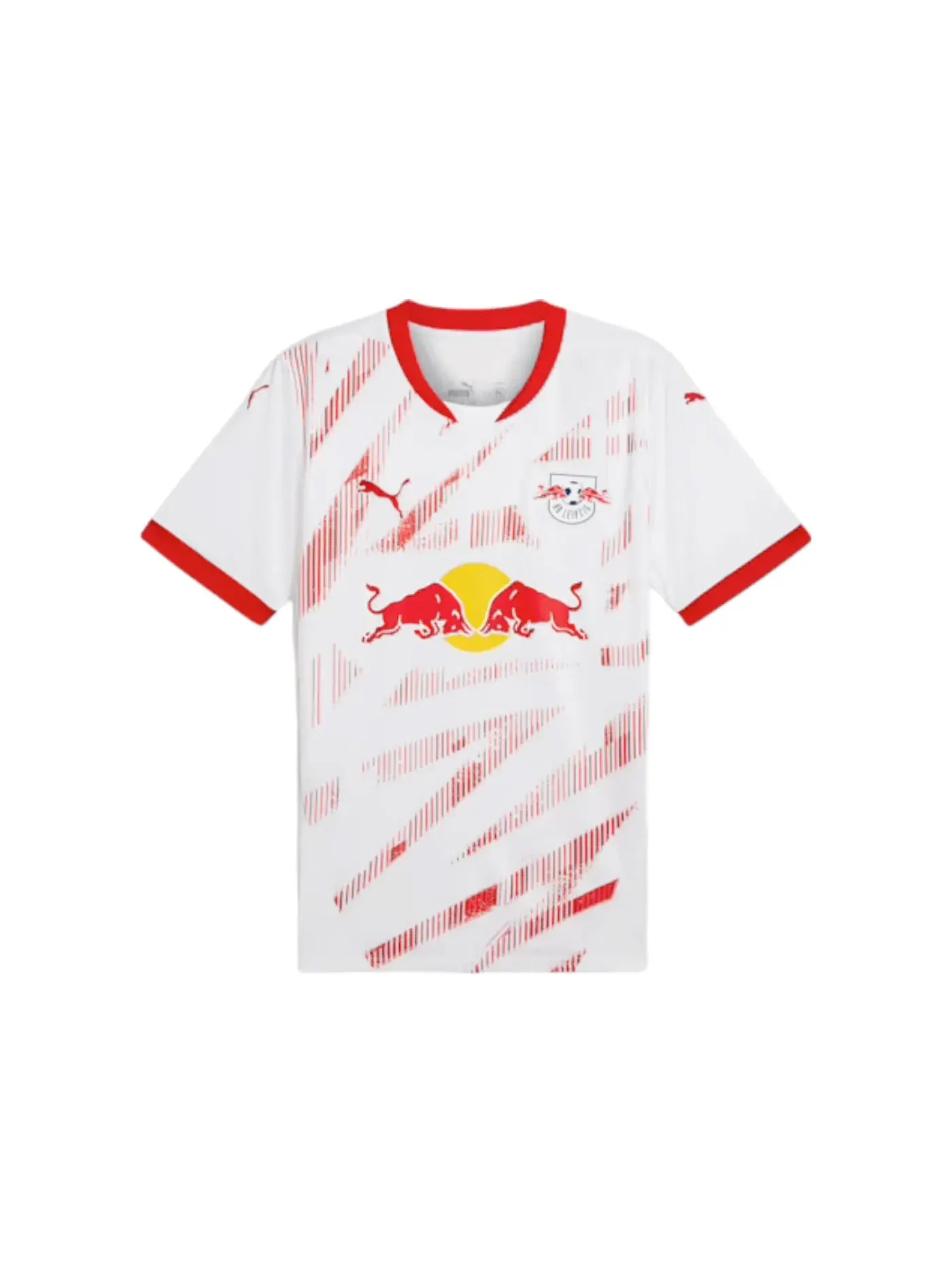Мужская футболка с длинным рукавом Jersey Puma — изображение 1 из 2, белый красный