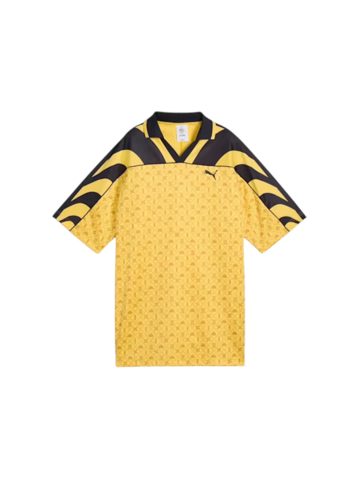 Мужская футбольная футболка с принтом Jersey Puma — изображение 1 из 2, желтый