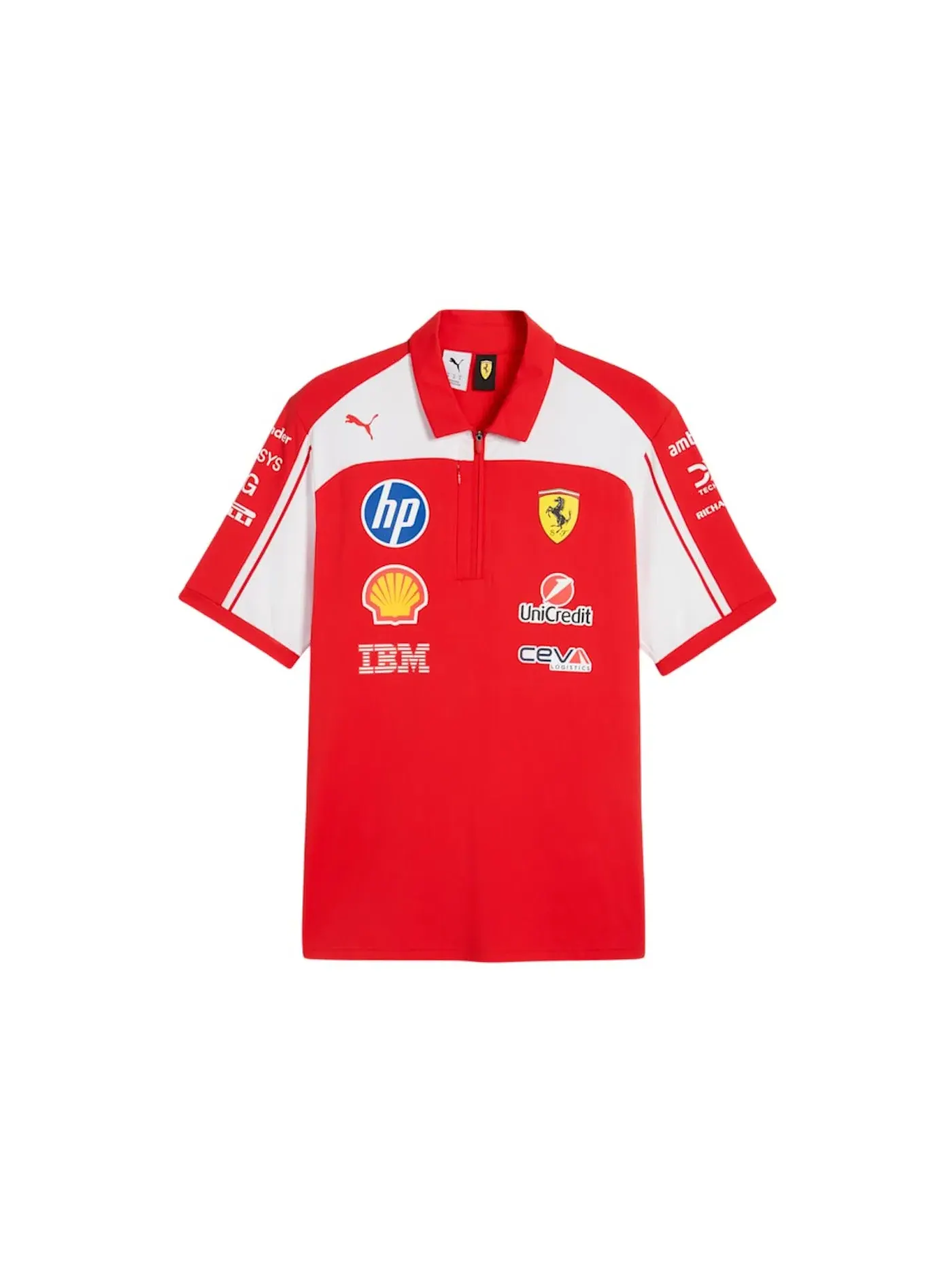 Мужское поло Ferrari HP Replica Authentic Puma Puma Red — изображение 1 из 2