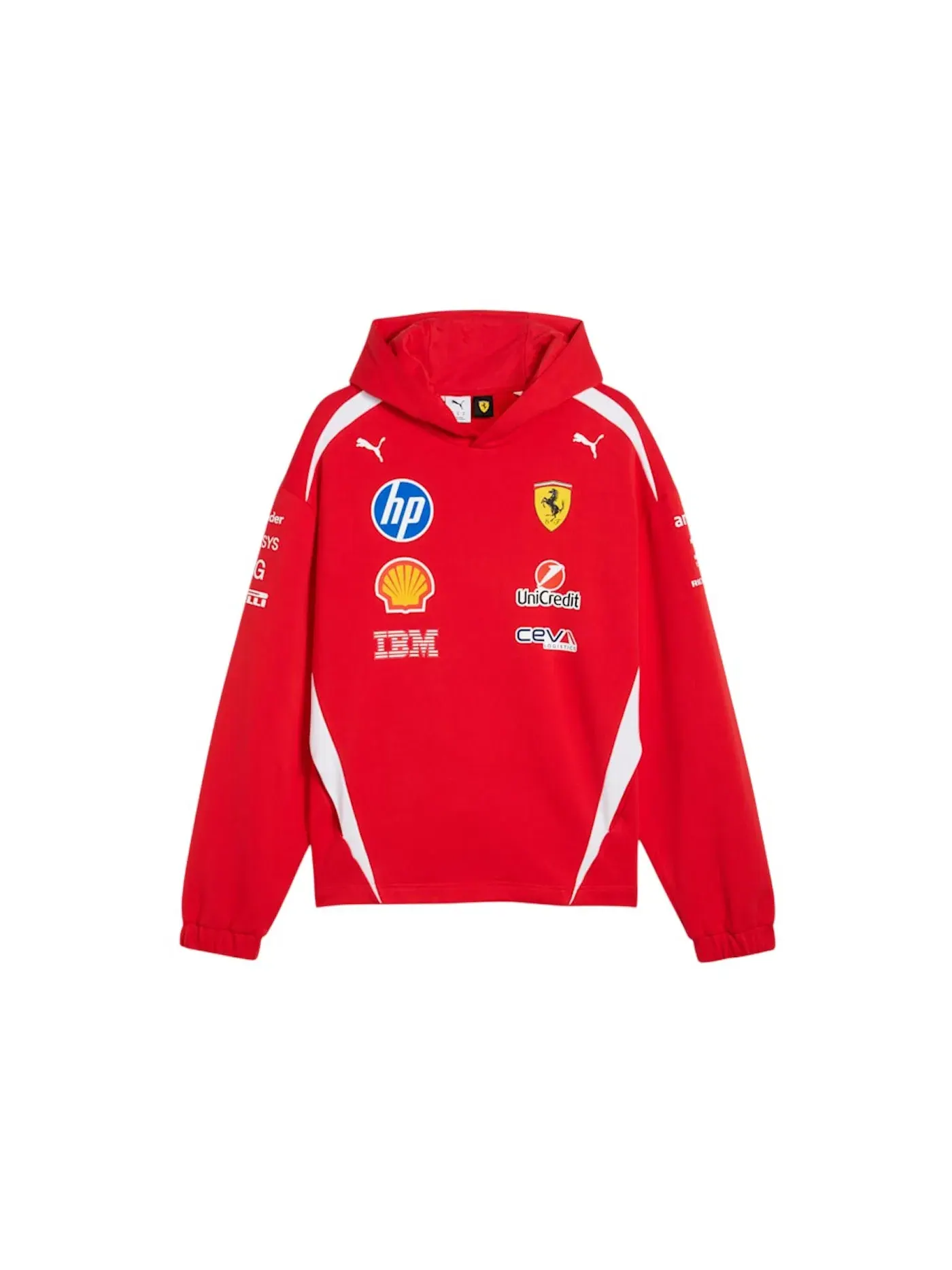 Мужская худи с длинным рукавом Scuderia Ferrari HP Replica Drivers Authentic Puma Puma Red — изображение 1 из 2