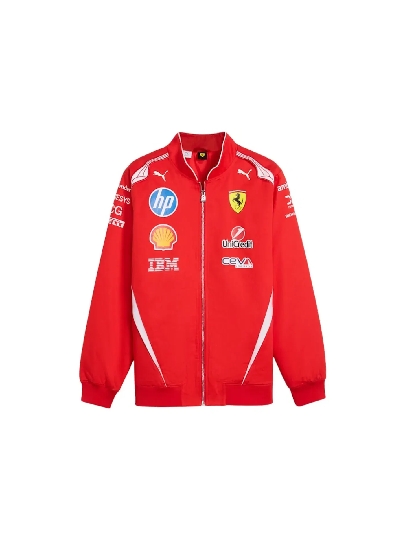 Мужская куртка-бомбер с принтом Scuderia Ferrari Puma Puma Red — изображение 1 из 2