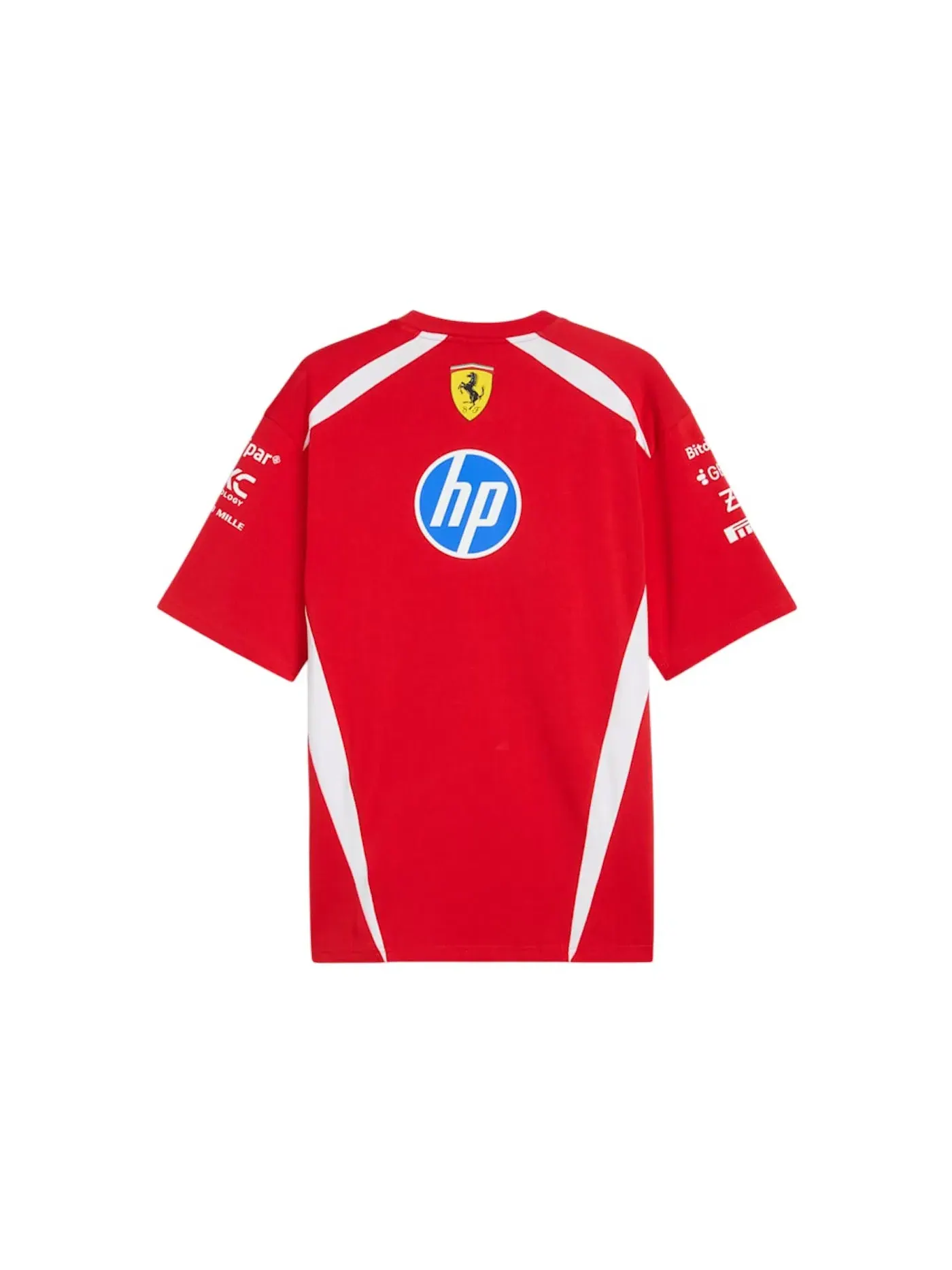 Мужская футболка с коротким рукавом Puma Scuderia Ferrari HP Replica Drivers T-shirt (SS26) Puma Red — изображение 2 из 2