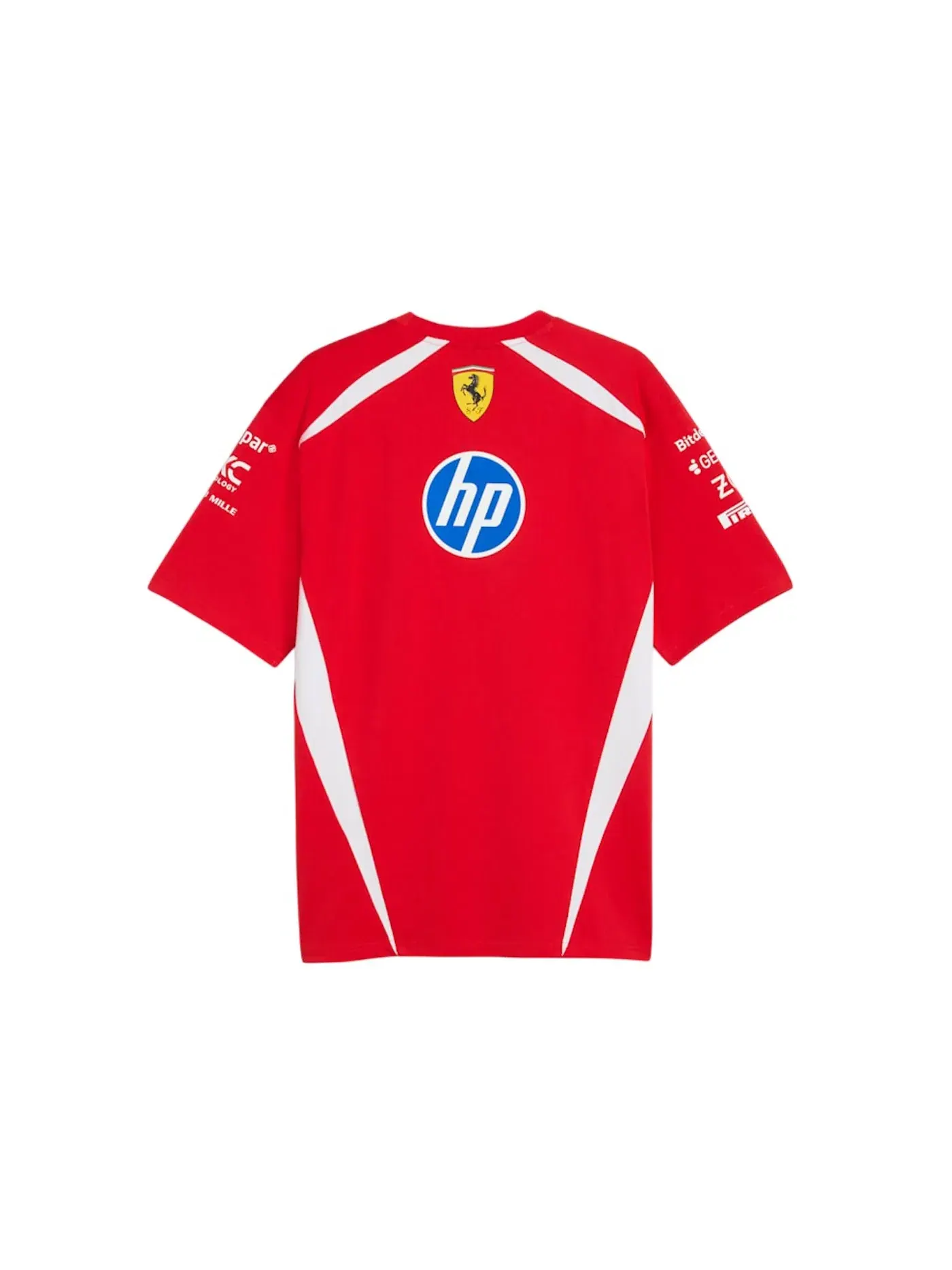 Мужская футболка с принтом Puma Scuderia Ferrari HP Replica T-shirt (charles leclerc Edition) Puma Puma Red-CLC