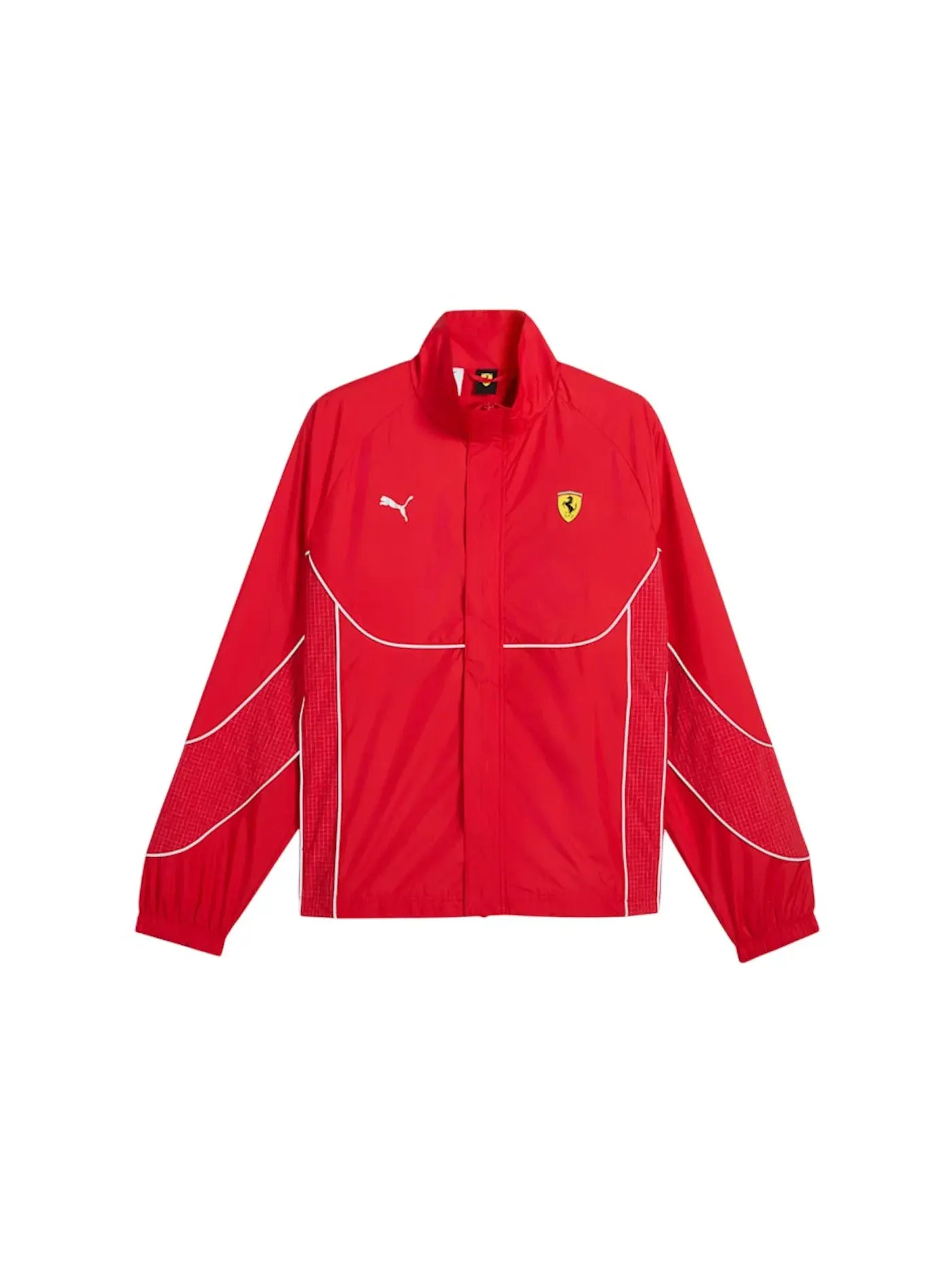 Мужская куртка с принтом Puma Scuderia Ferrari Pumatech-X Jacket — изображение 1 из 2, красный