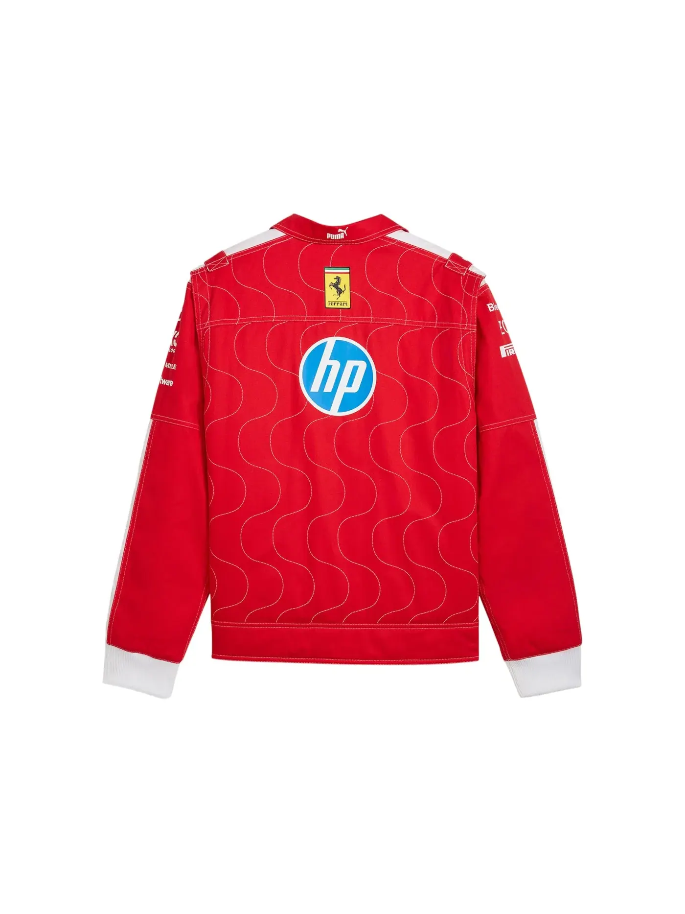 Мужская куртка Puma Scuderia Ferrari Team Special Edition Monza Jacket Red (2025) — изображение 2 из 2