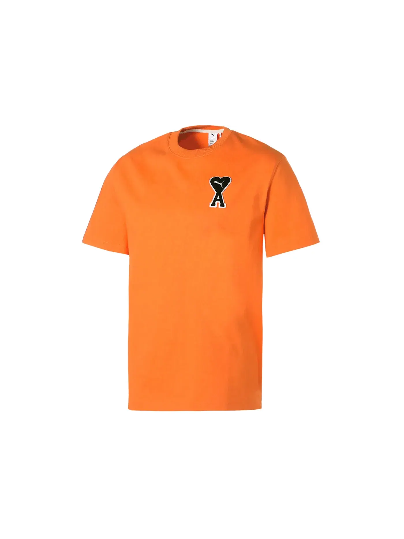 Детская футболка с принтом Puma x Ami Graphic Tee Puma — изображение 1 из 1, оранжевый