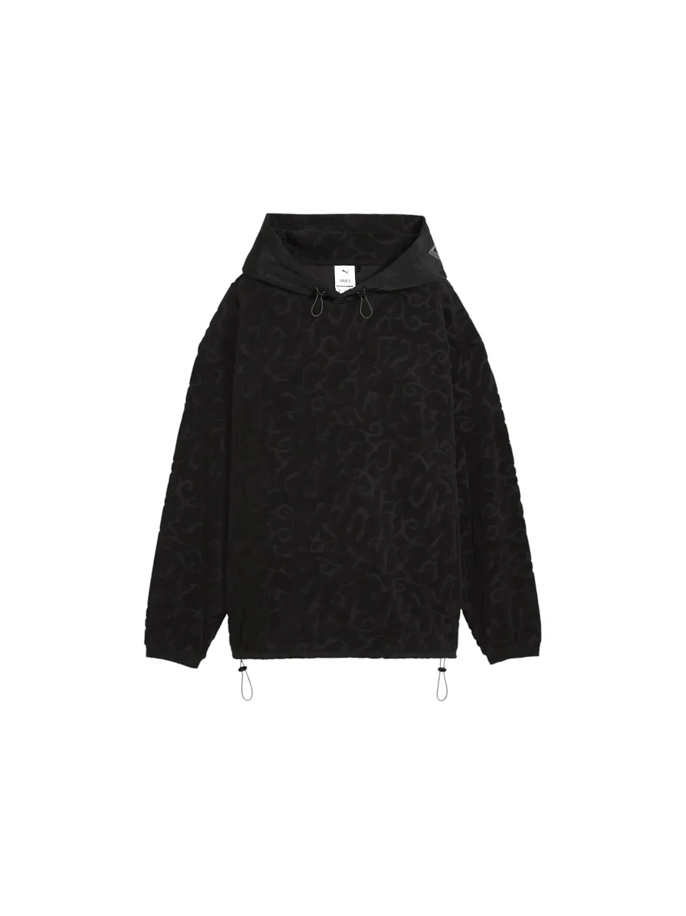 Мужской худи Puma x Aries Towel Hoodie — изображение 1 из 2, черный