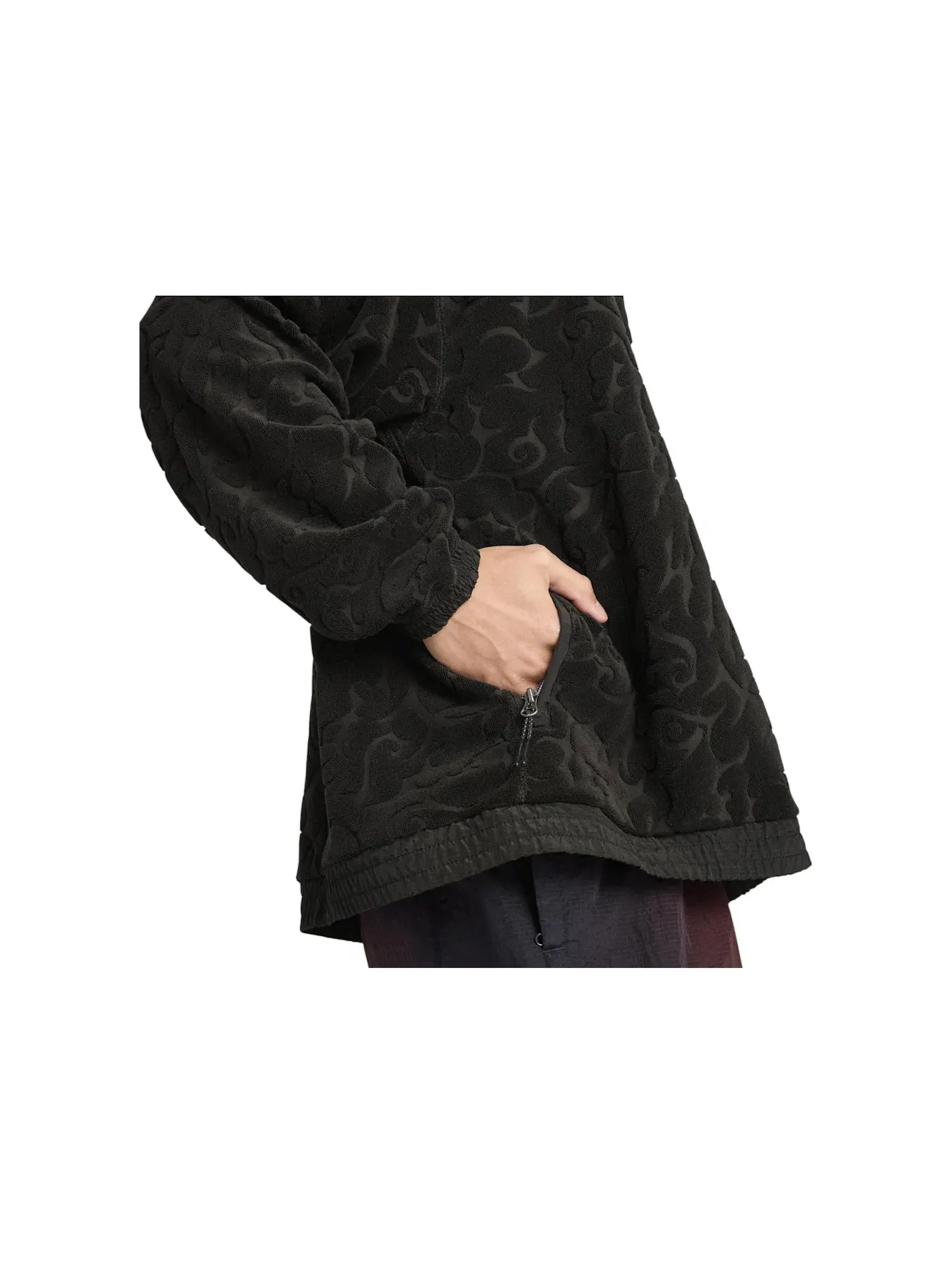 Мужской худи Puma x Aries Towel Hoodie — изображение 2 из 2, черный