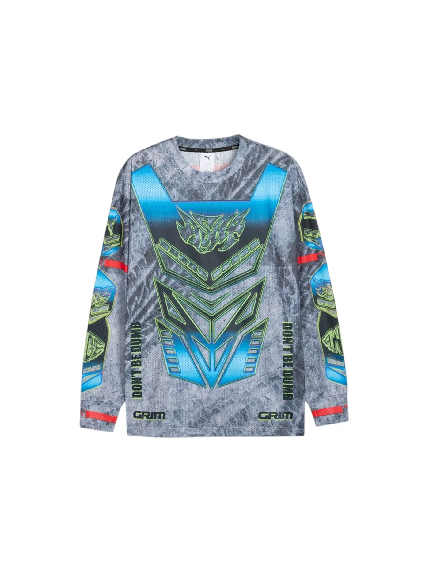 Мужской пуловер с длинным рукавом Puma x Asap Rocky Moto Armor Crew Neck Long Sleeve Pullover Shirt Puma White