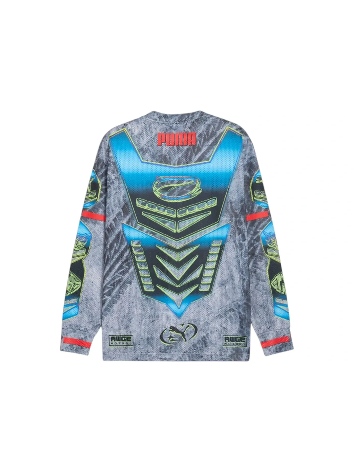 Мужской пуловер с длинным рукавом Puma x Asap Rocky Moto Armor Crew Neck Long Sleeve Pullover Shirt Puma White