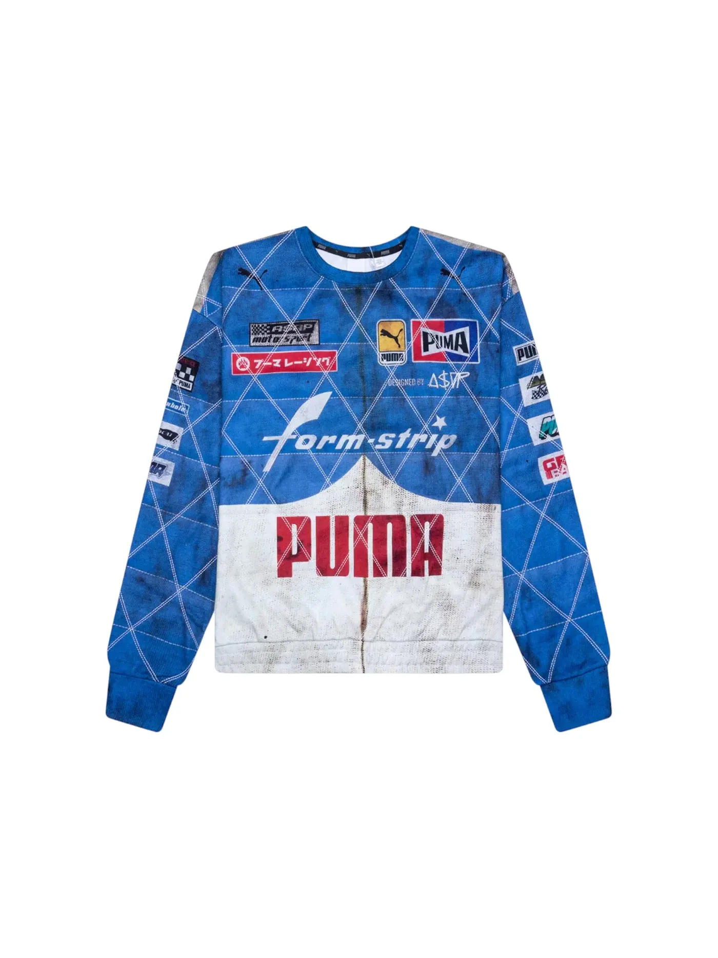 Мужской стеганый свитшот Puma x A$AP Rocky Shirt, Clyde Royal — изображение 1 из 2