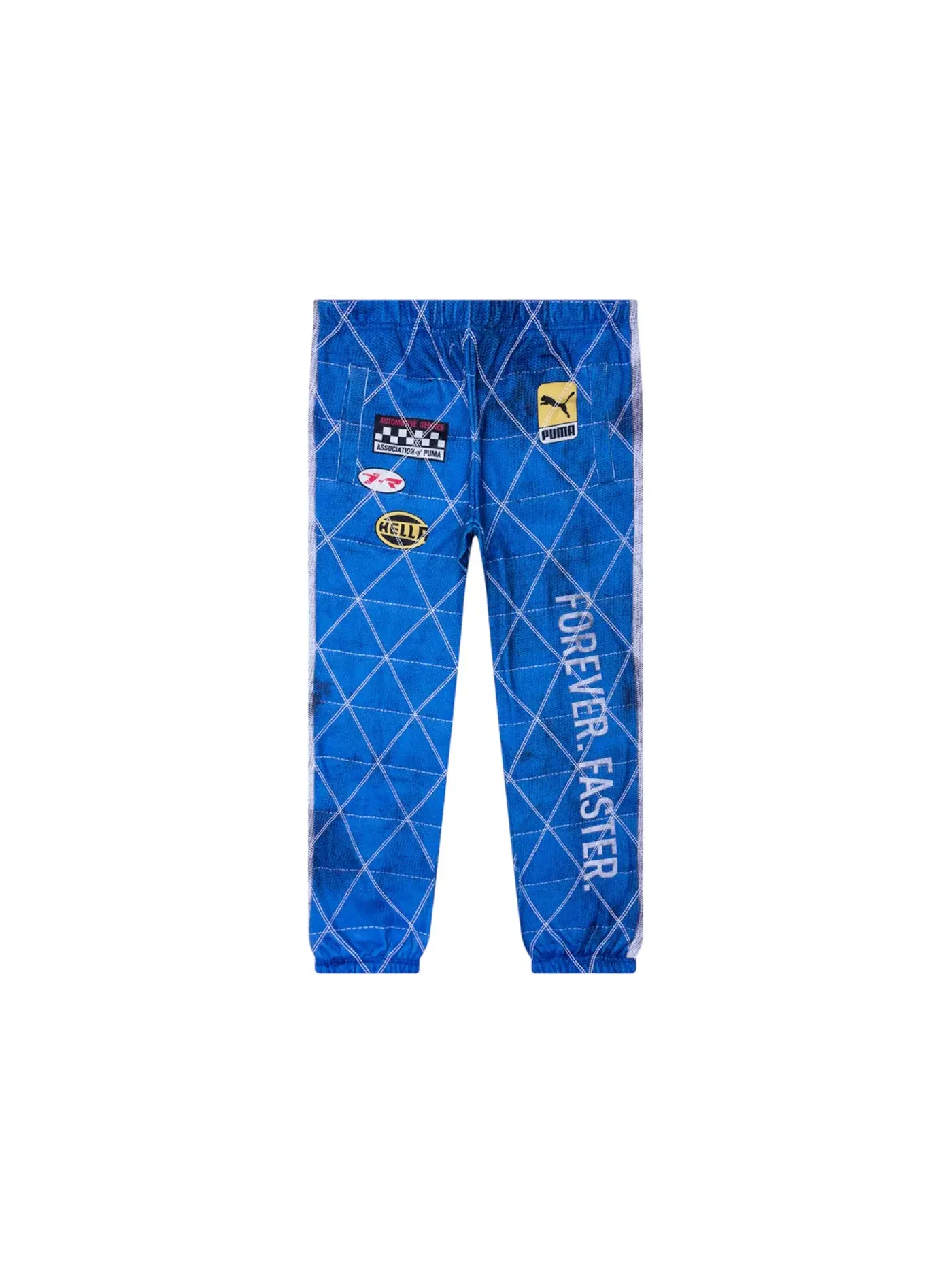 Мужские спортивные штаны с принтом Puma x A$AP Rocky Quilted Sweatpant, Clyde Royal — изображение 1 из 2