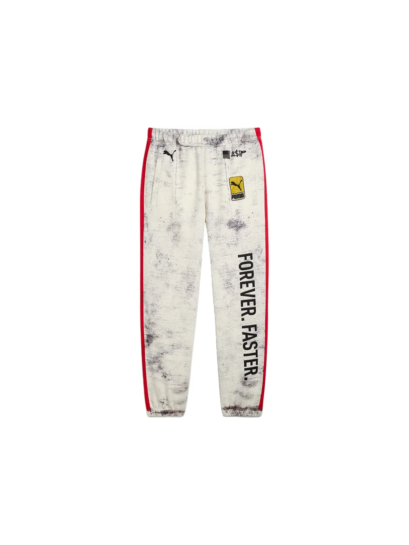 Мужские спортивные штаны с длинным рукавом Sweatpants Puma — изображение 1 из 2, белый