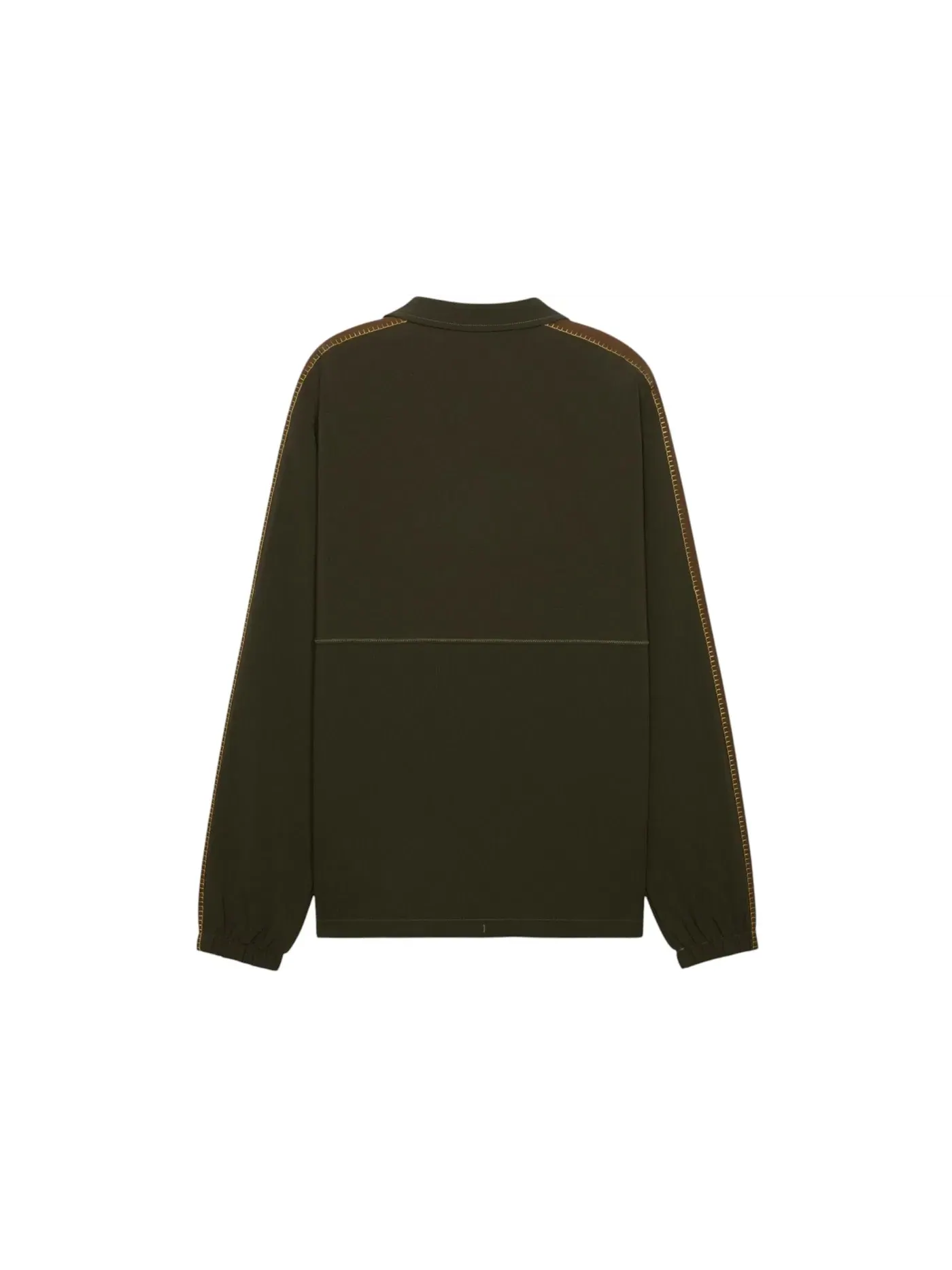 Мужская куртка-бомбер с принтом Puma x Bodega T7 Coaches Jacket Dark Olive — изображение 2 из 2