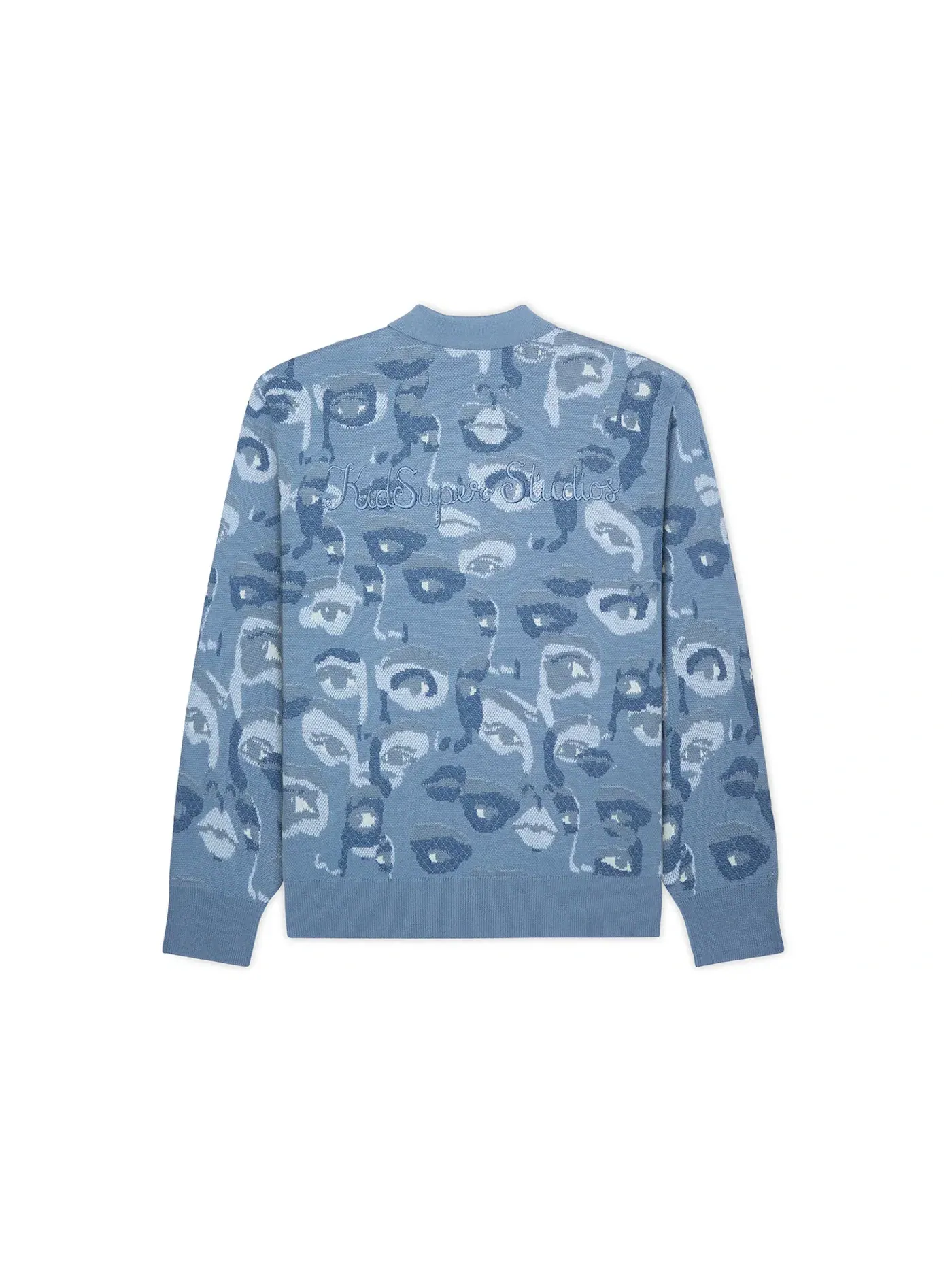 Мужской кардиган с длинным рукавом Puma x Kidsuper Cardigan — изображение 2 из 2, синий