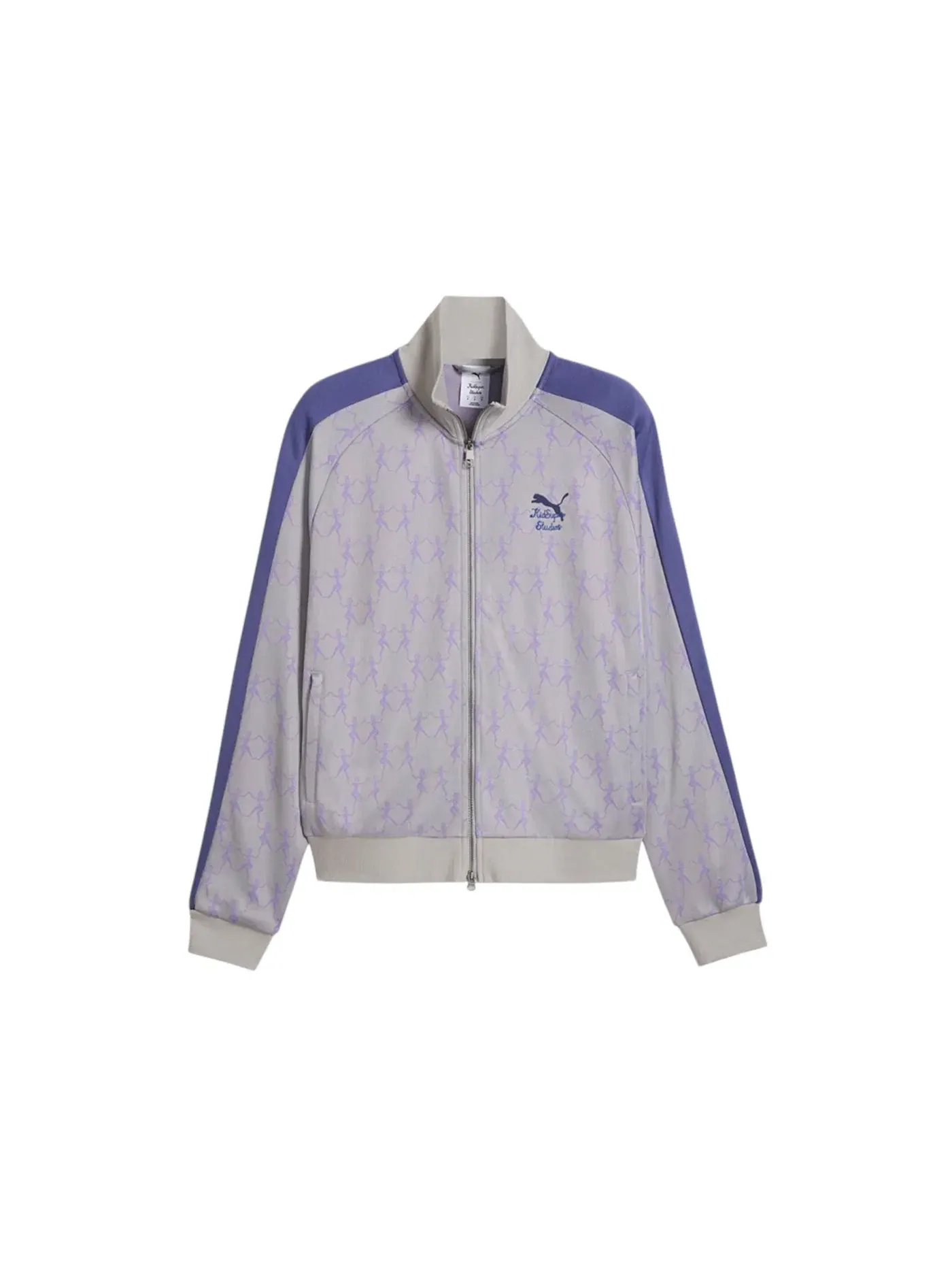 Мужская куртка с принтом Puma Kidsuper T7 Full Zip Jacket — изображение 1 из 2, серый