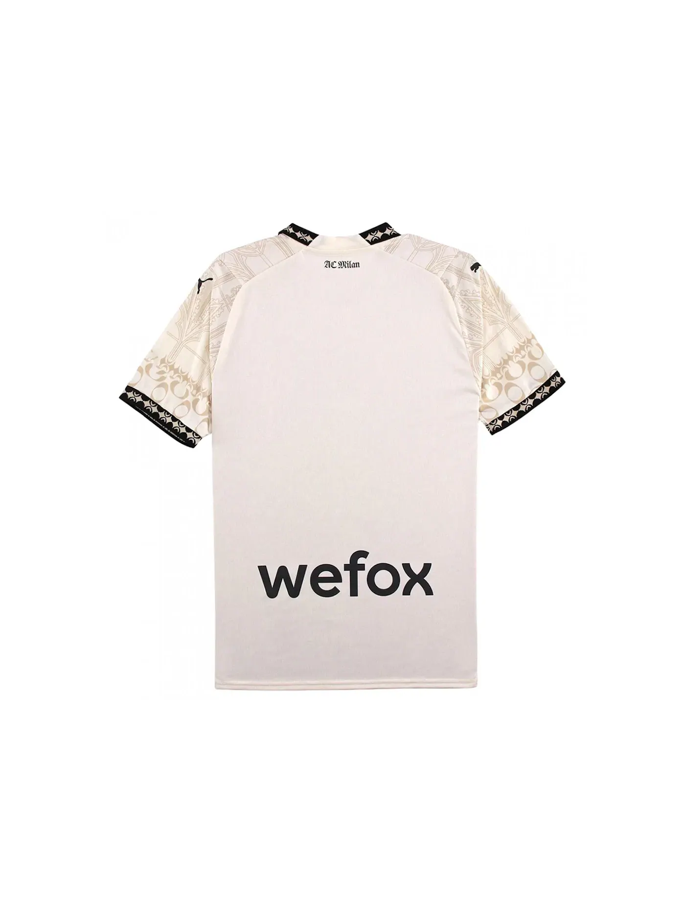 Мужская футбольная джерси с принтом Puma x Pleasures AC Milan 2023/24 Light Version Jersey — изображение 2 из 2, мульти