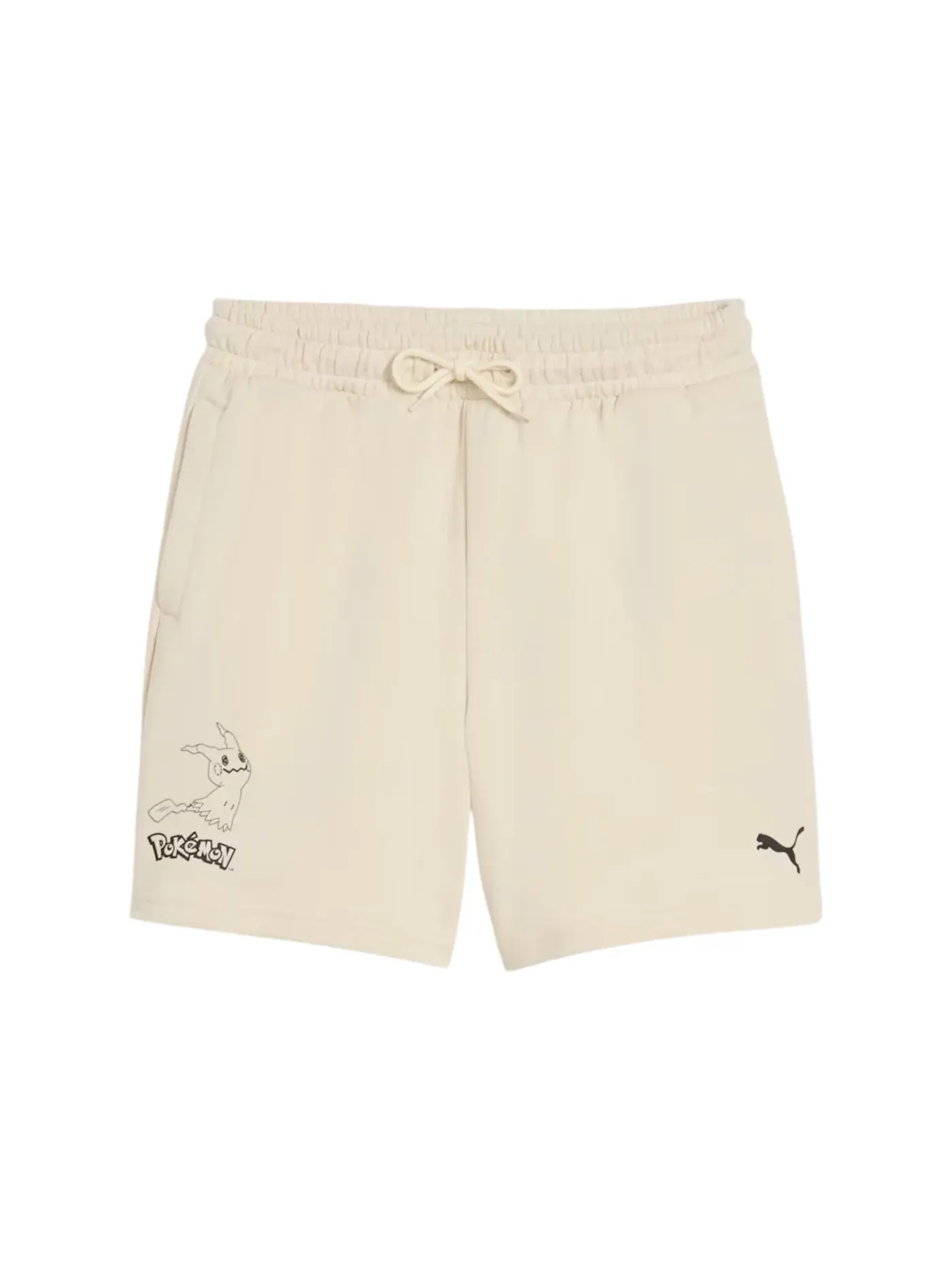 Детские шорты Puma x Pokemon Kids Relaxed Shorts — изображение 1 из 2, снежный белый