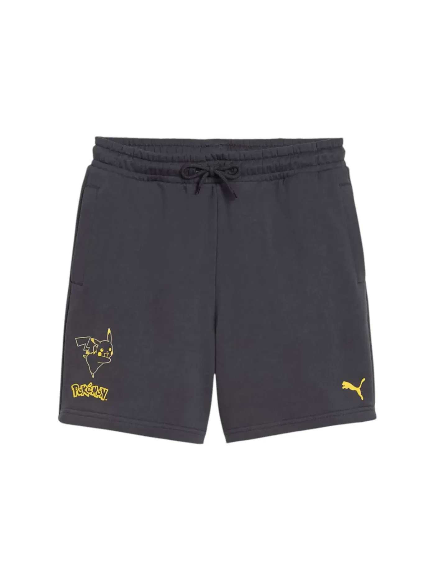 Детские шорты свободного кроя Puma x Pokemon Shorts Puma — изображение 1 из 2, серый