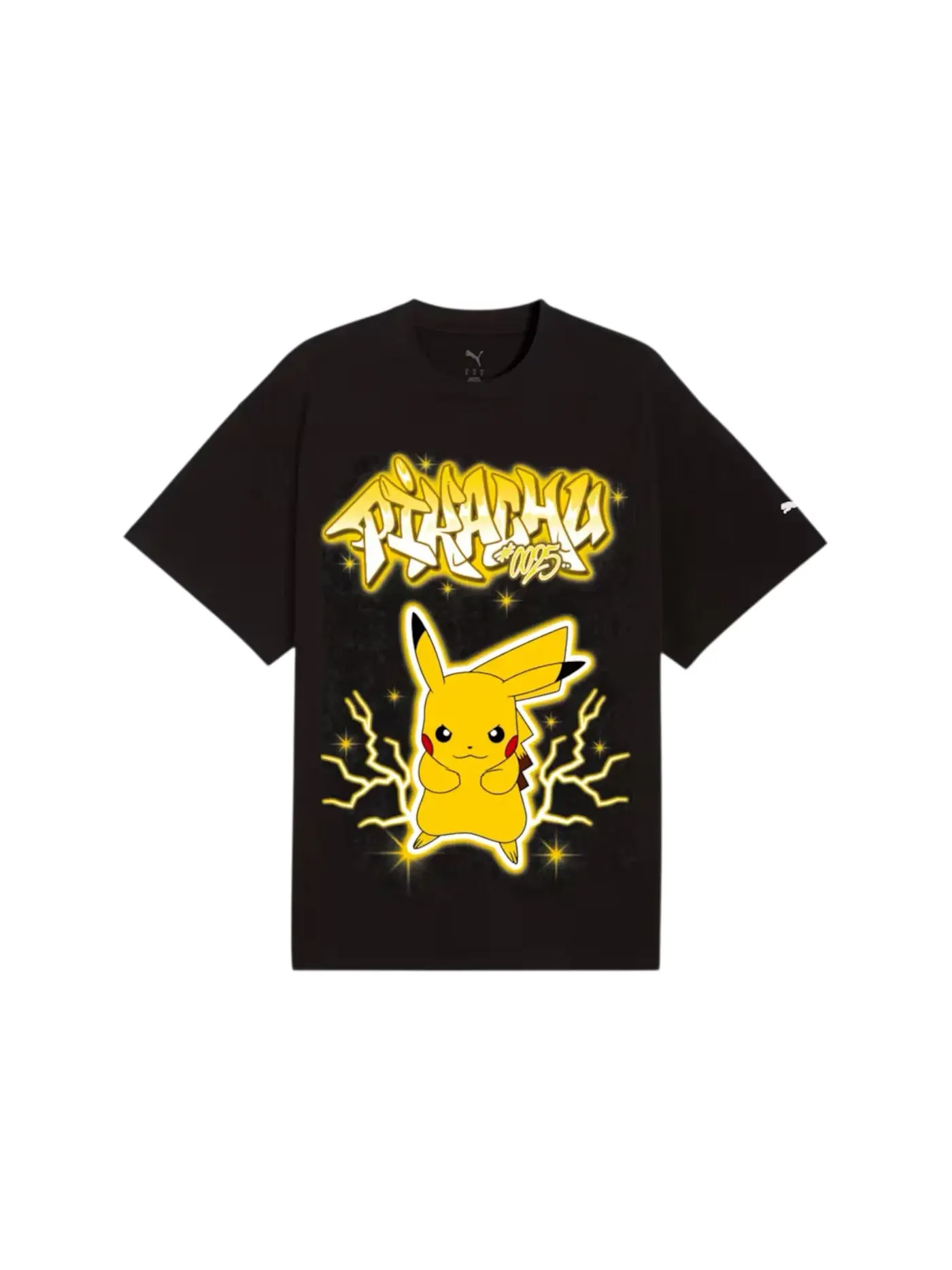 Мужская футболка с принтом Puma x Pokemon Oversized Tee Puma Puma Black — изображение 1 из 2